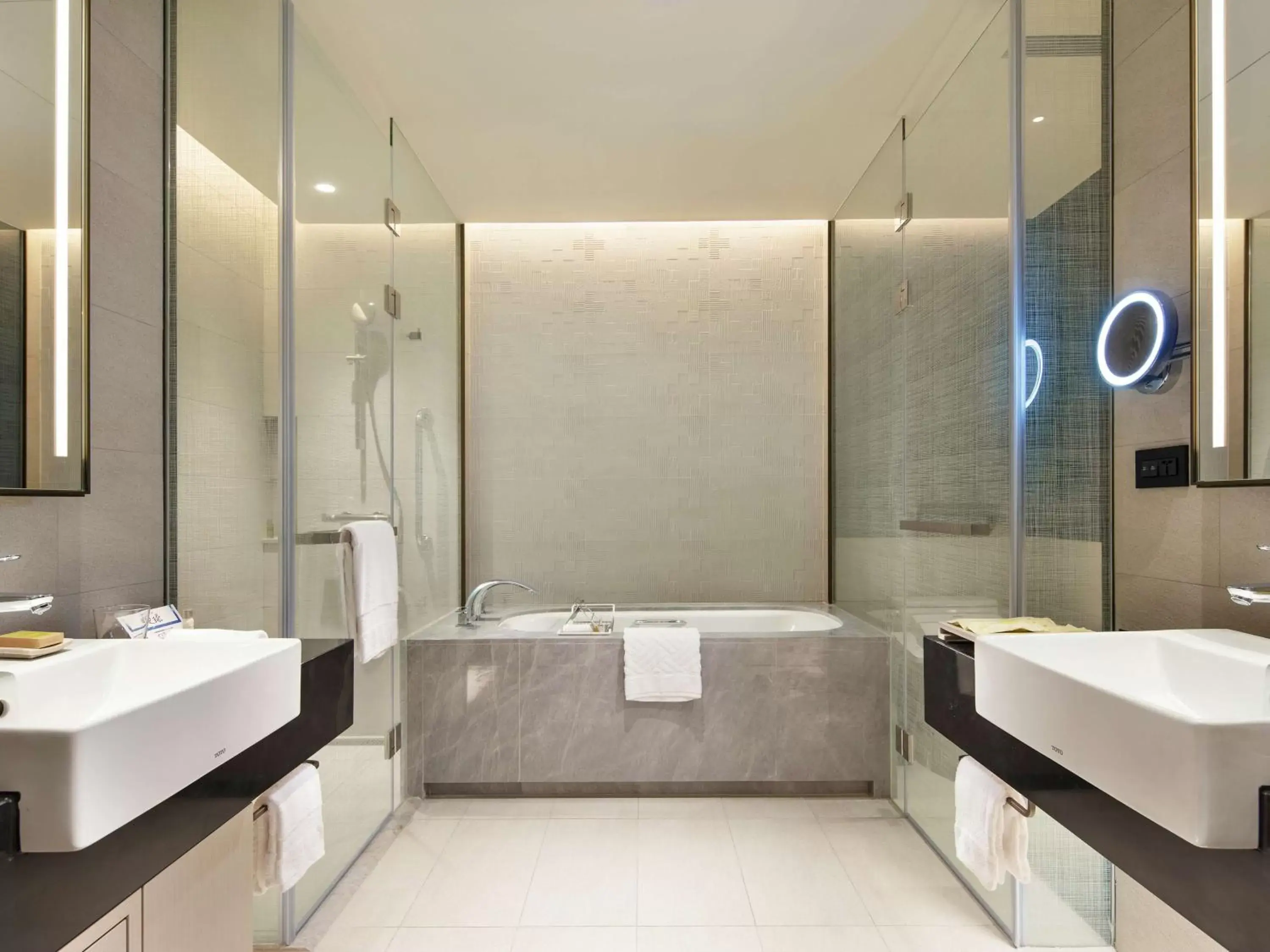 Bathroom in Hilton Taipei Sinban