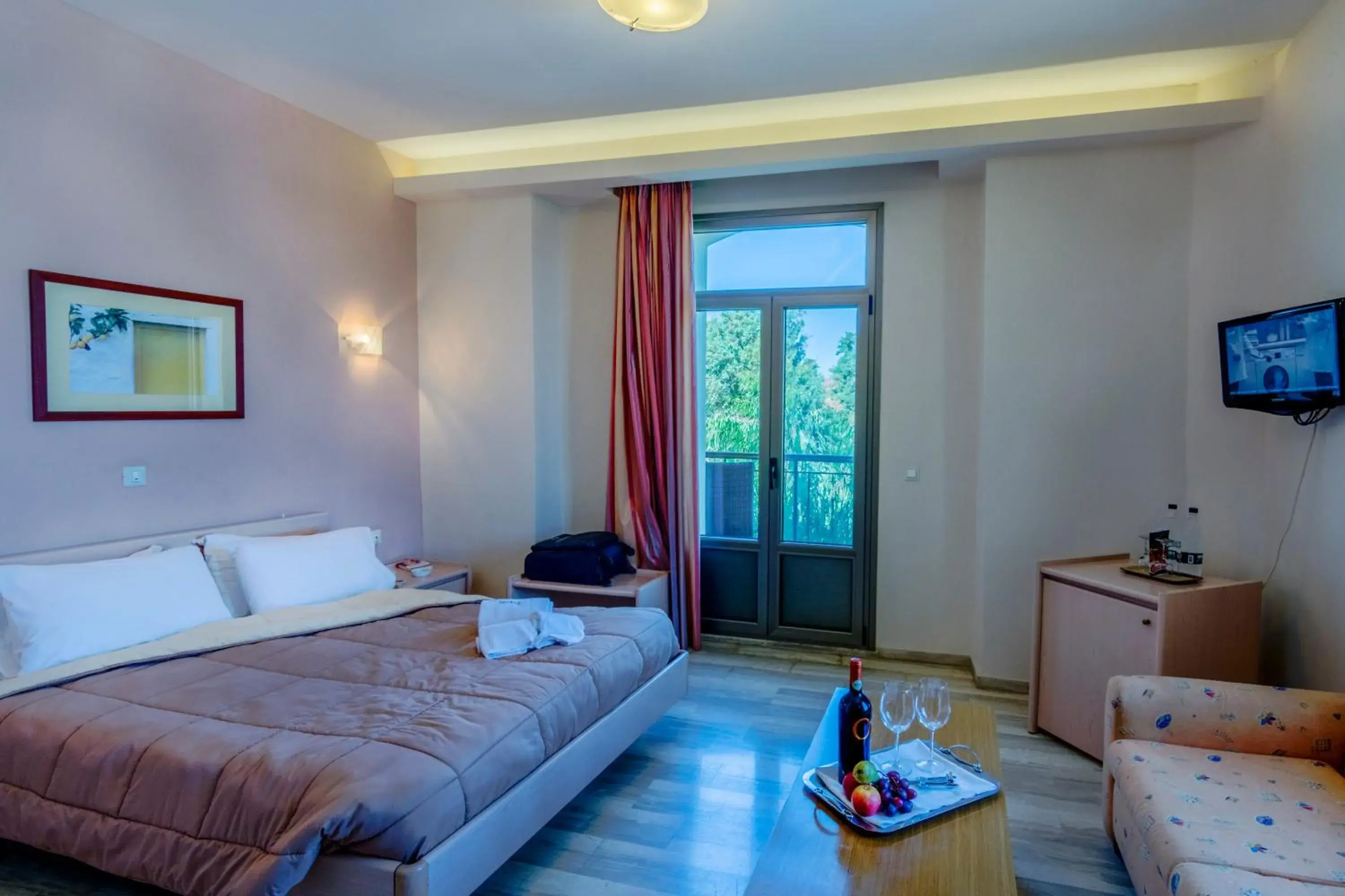 Photo of the whole room, Bed in Grecian Castle Chios Photo of the whole room, Bed in Grecian Castle Chios