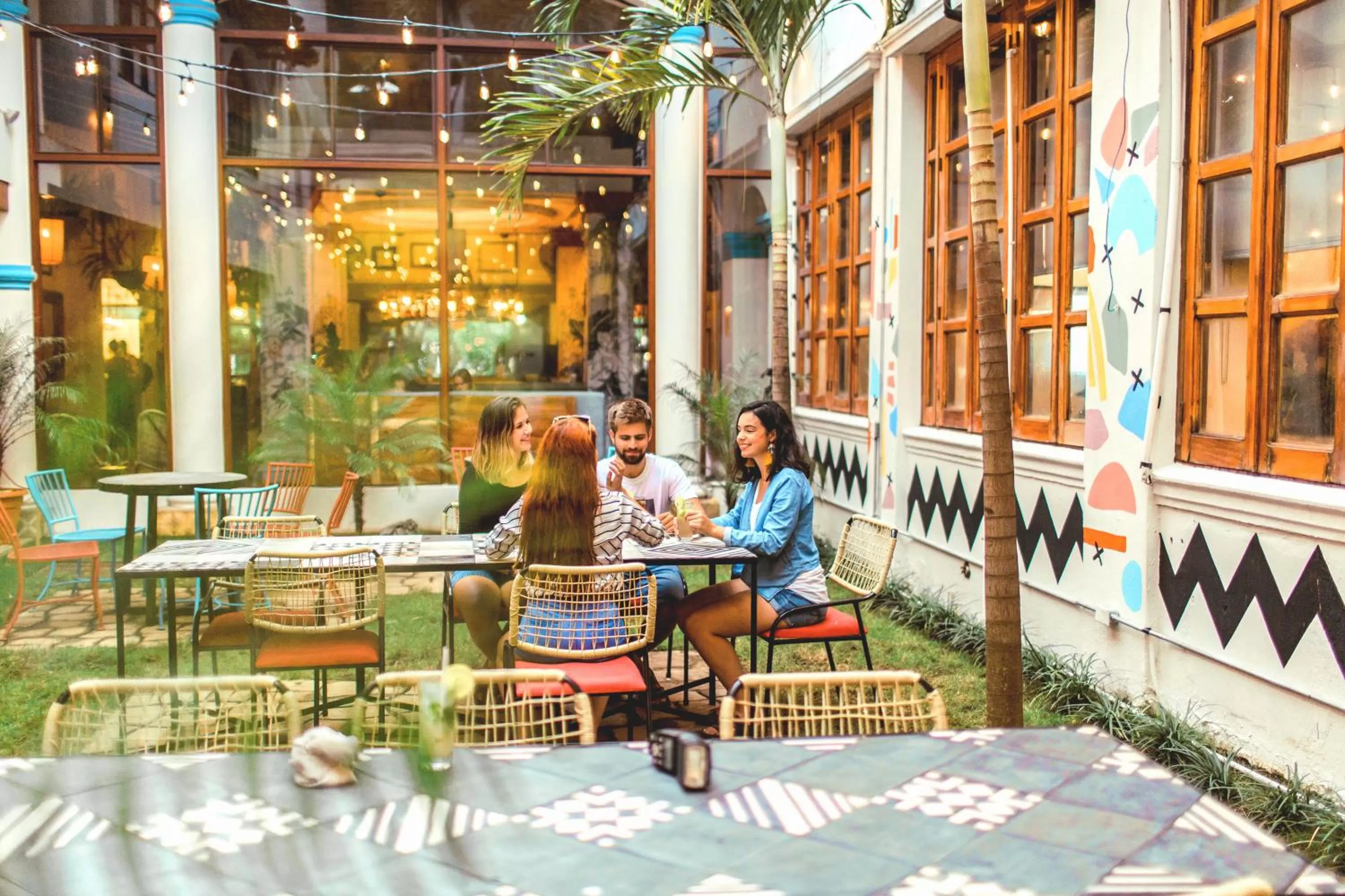 Patio in Socialtel Granada