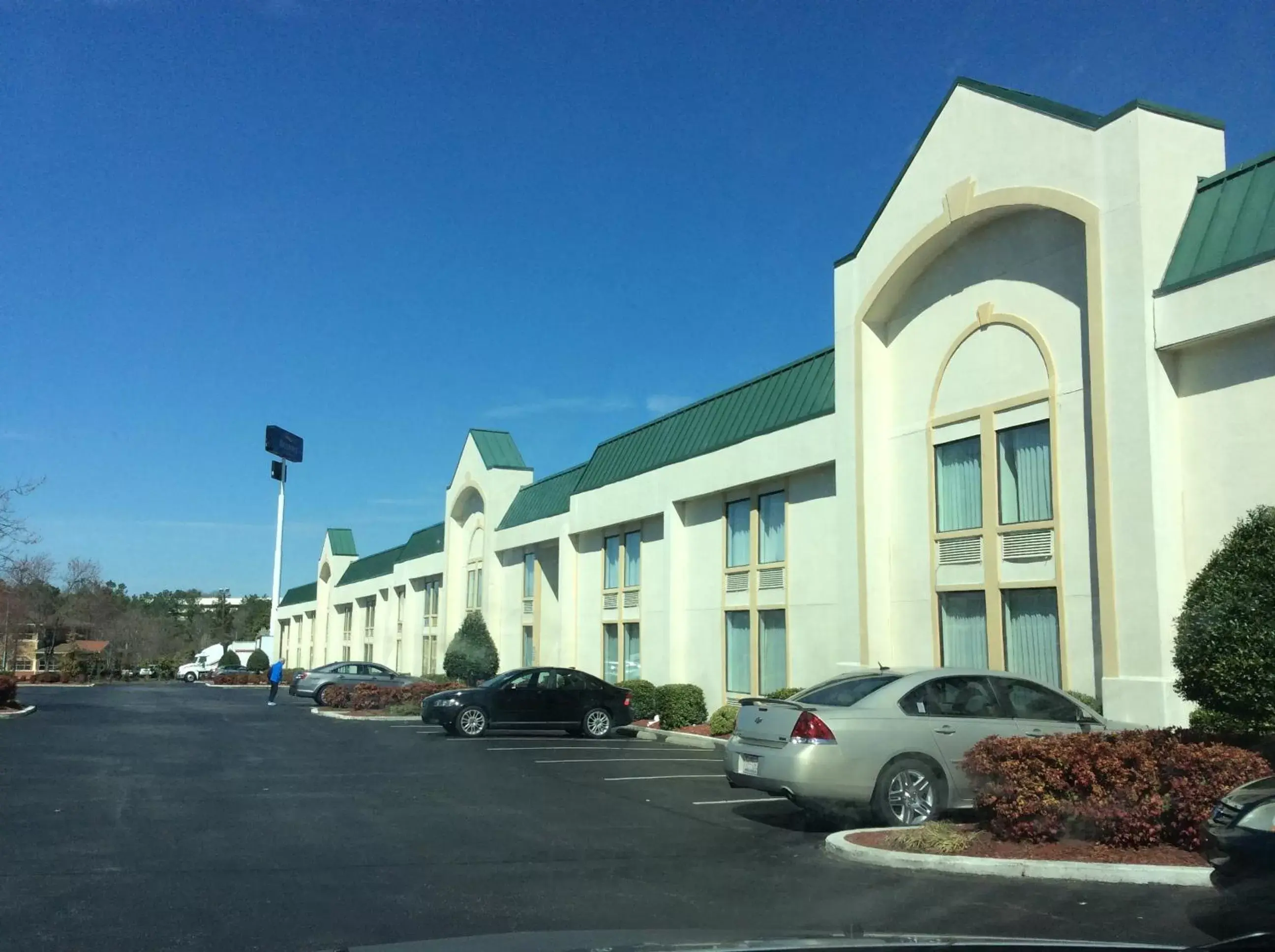Parking, Property Building in Baymont by Wyndham Greensboro/Coliseum