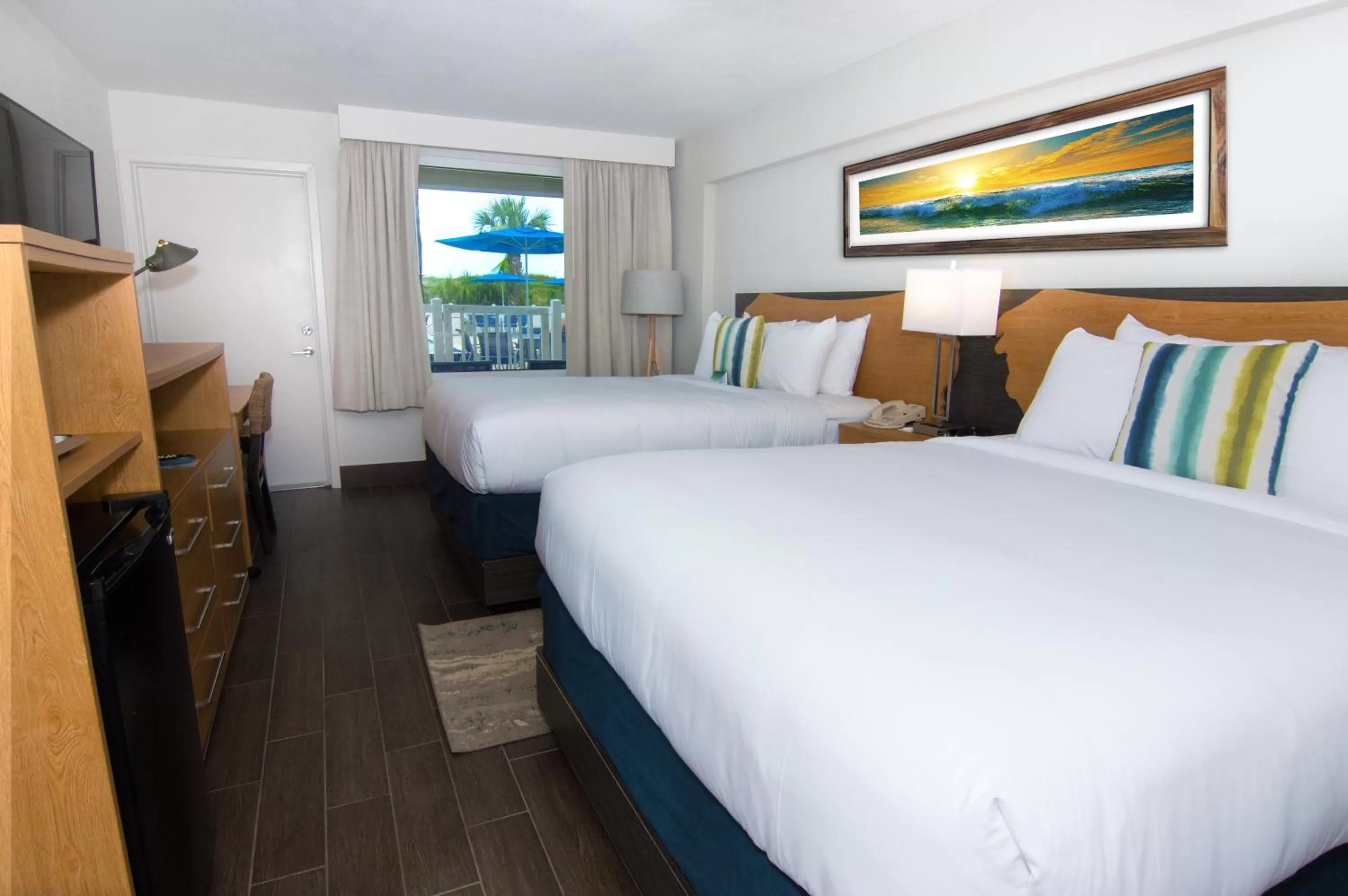 Photo of the whole room, Bed in Guy Harvey Resort on Saint Augustine Beach