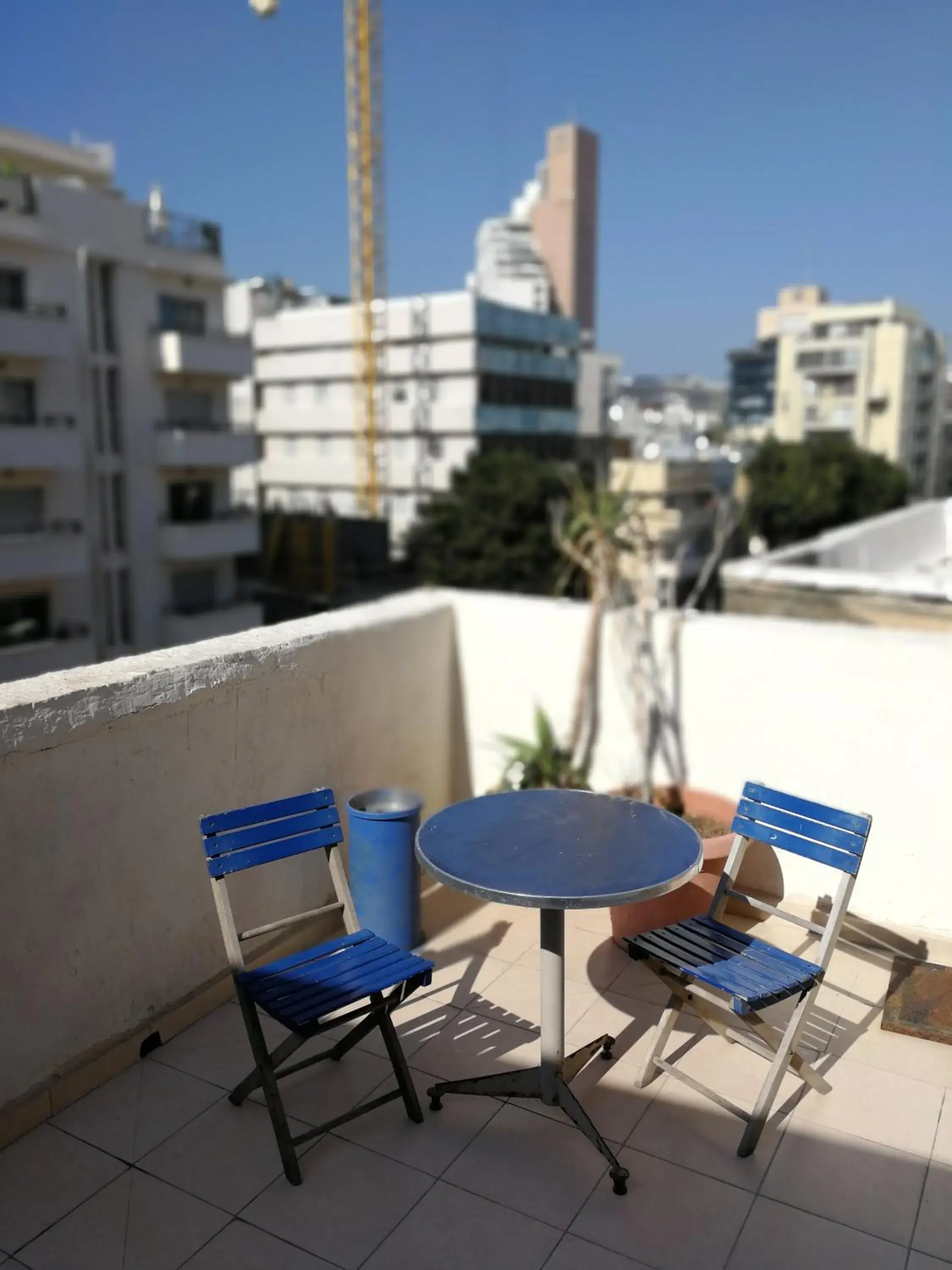 Balcony/Terrace in Sky Hostel