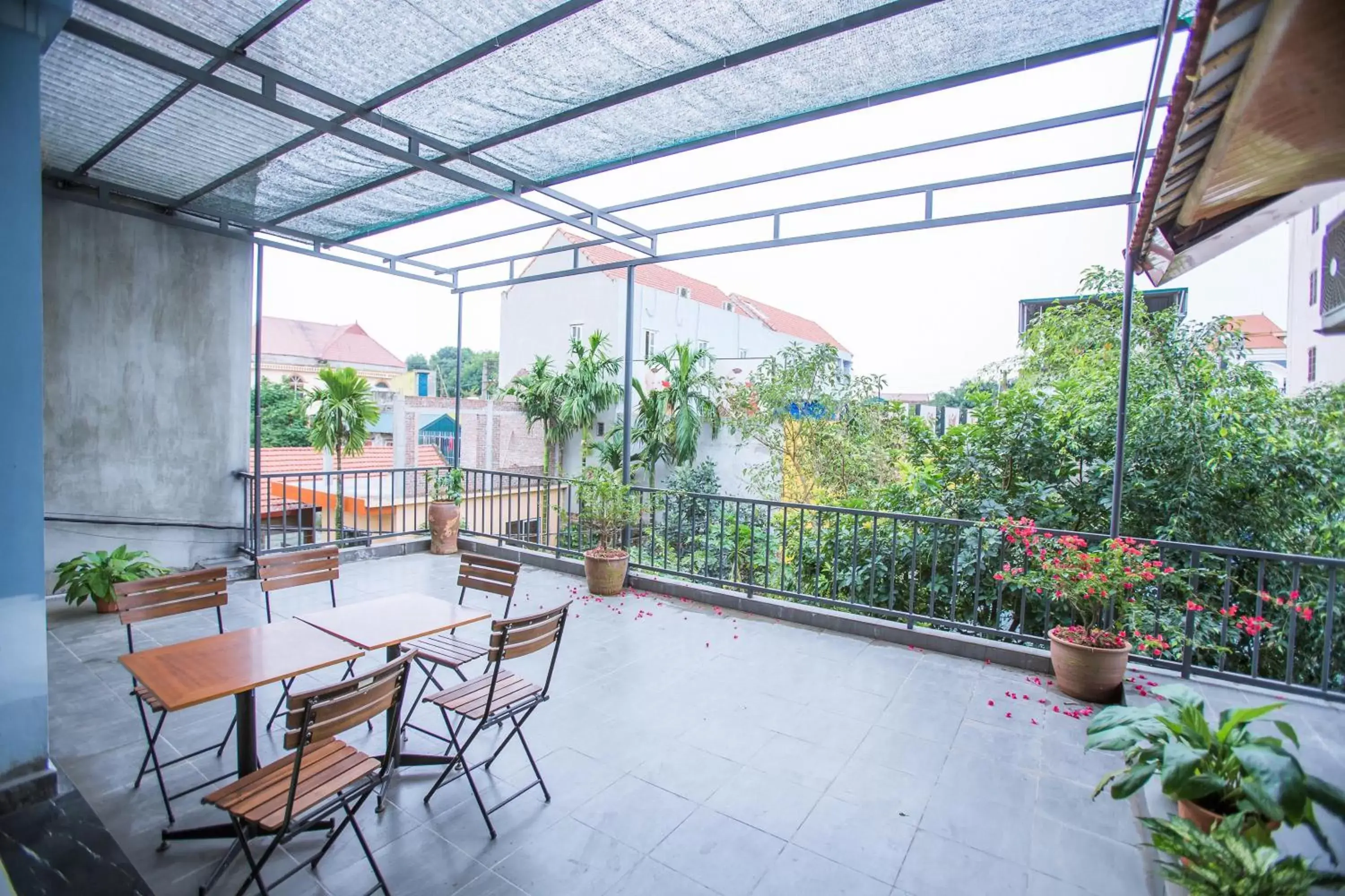 Deluxe Double Room with Balcony in Tam Coc Heart Homestay Deluxe Double Room with Balcony in Tam Coc Heart Homestay