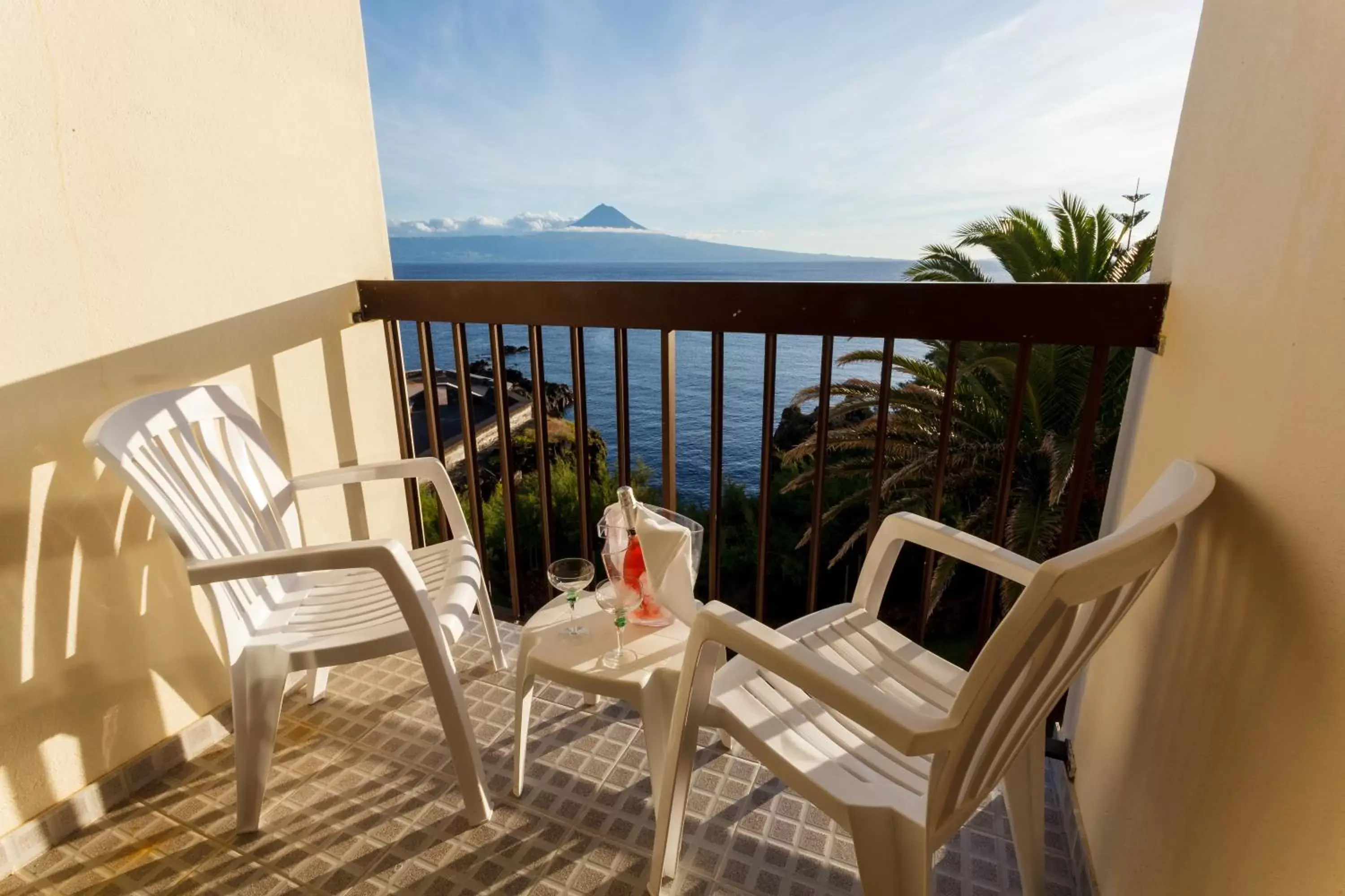 Balcony/Terrace in Hotel Sao Jorge Garden