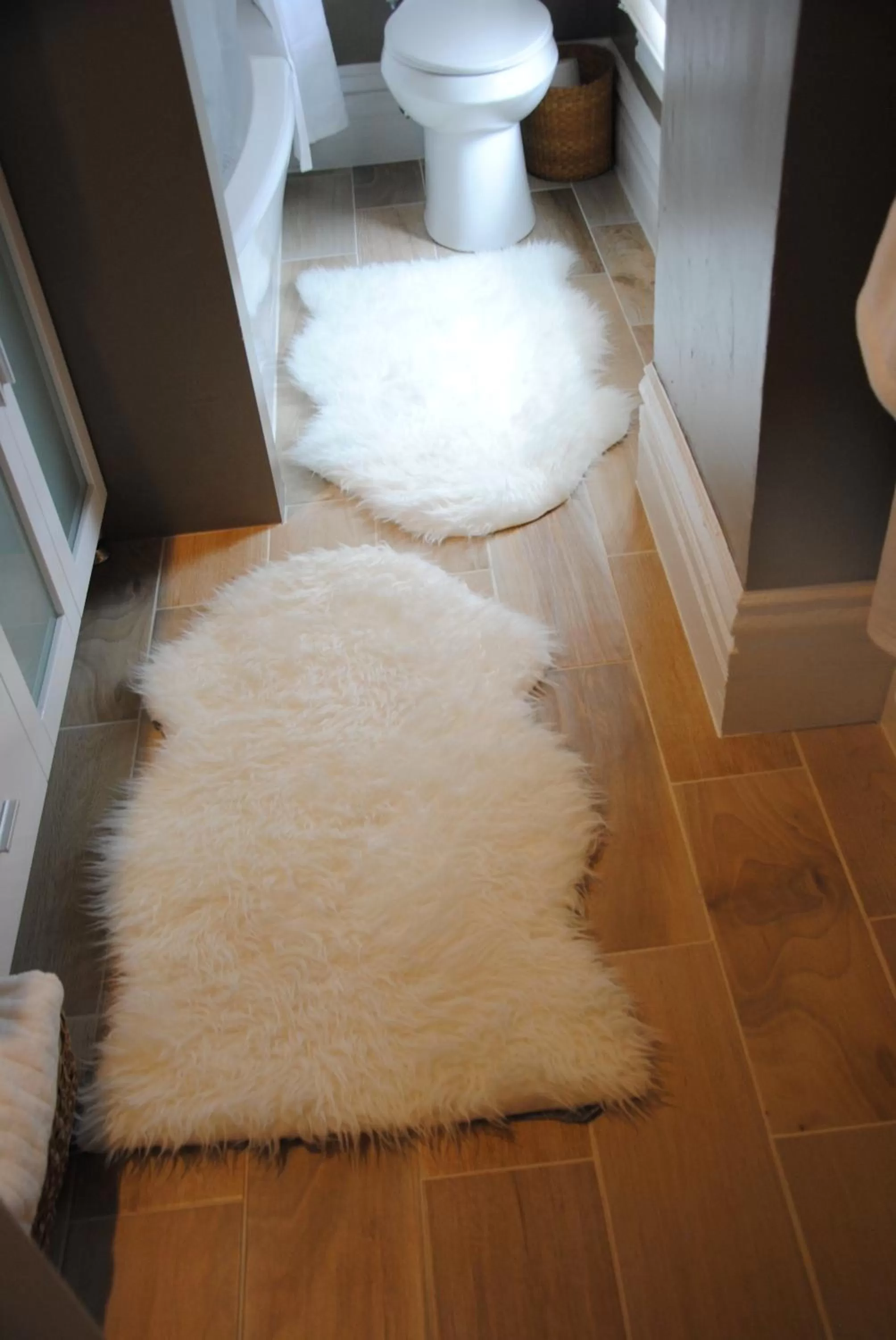 Decorative detail, Bed in Off Broadway B & B