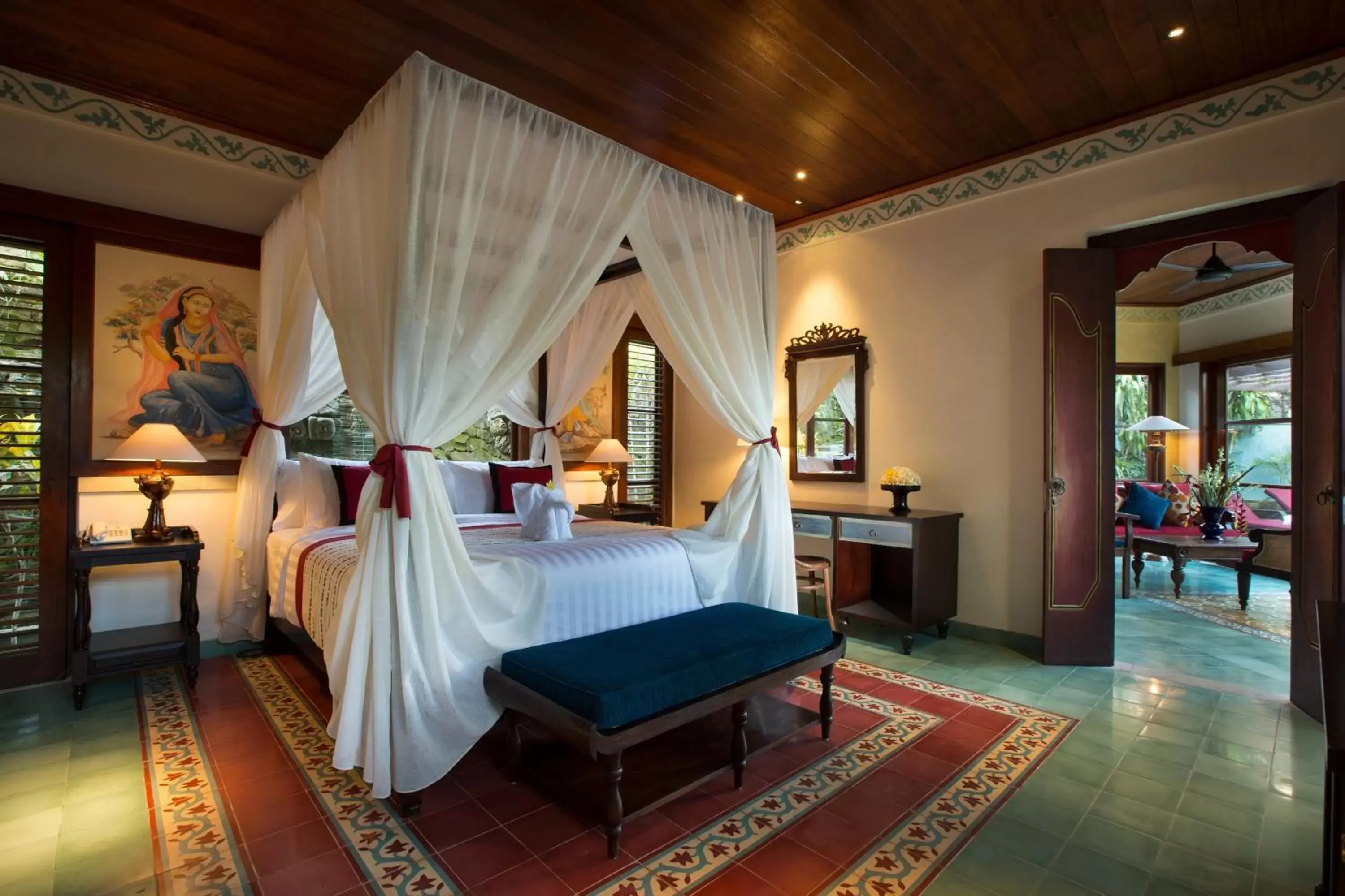 Bedroom, Bed in Dwaraka The Royal Villas