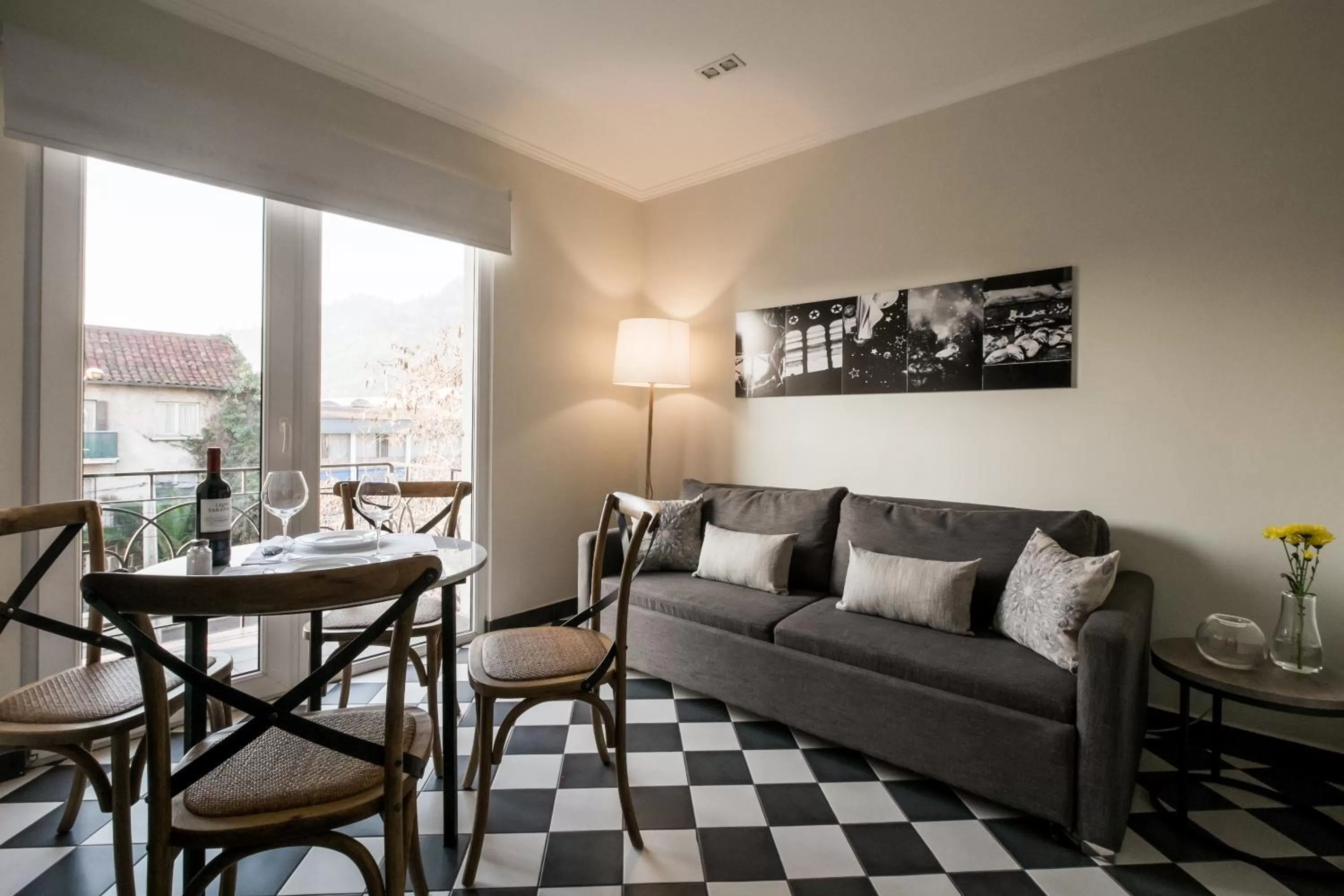 Living room in Apart Hotel B