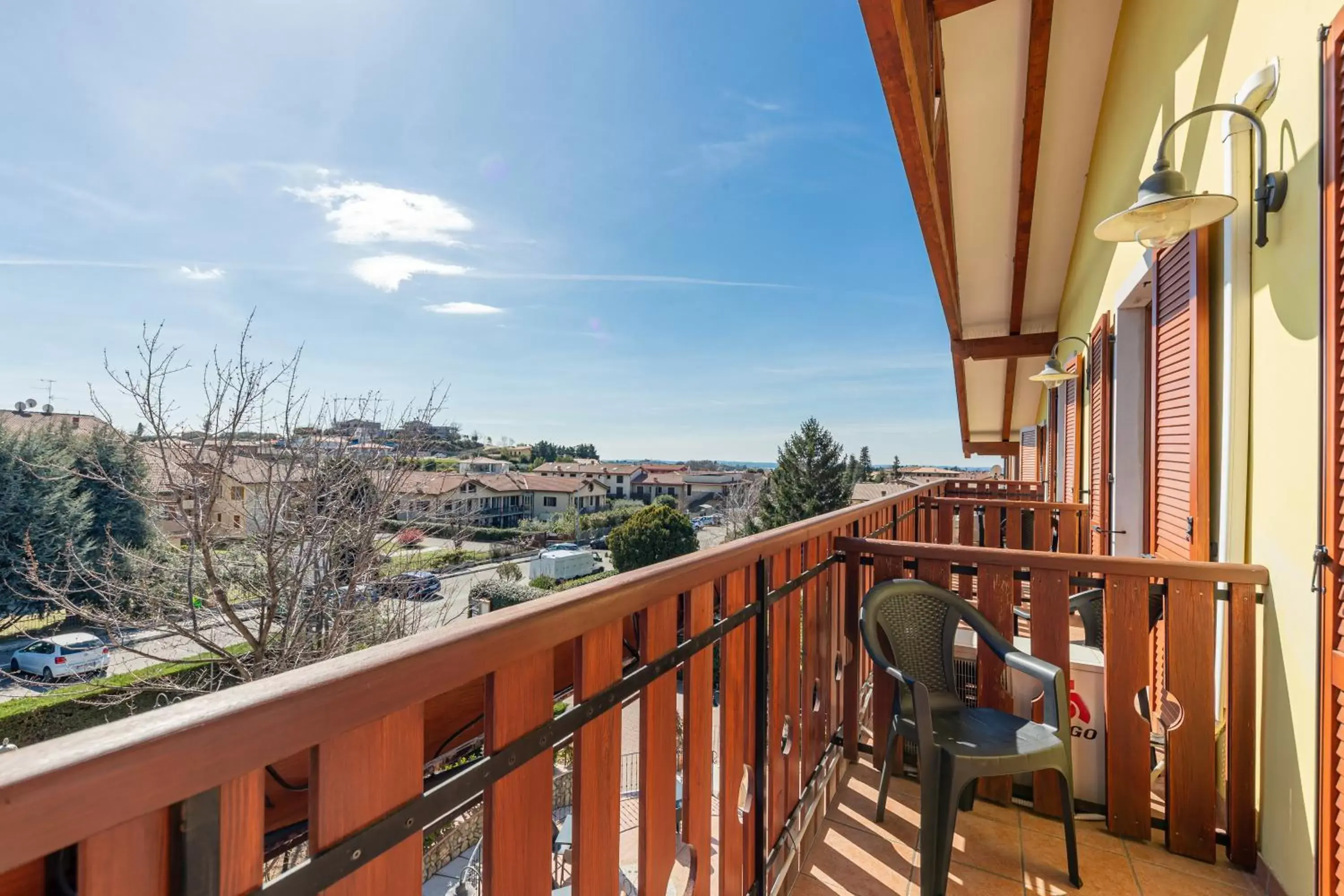 Balcony/Terrace in Hotel Romantic