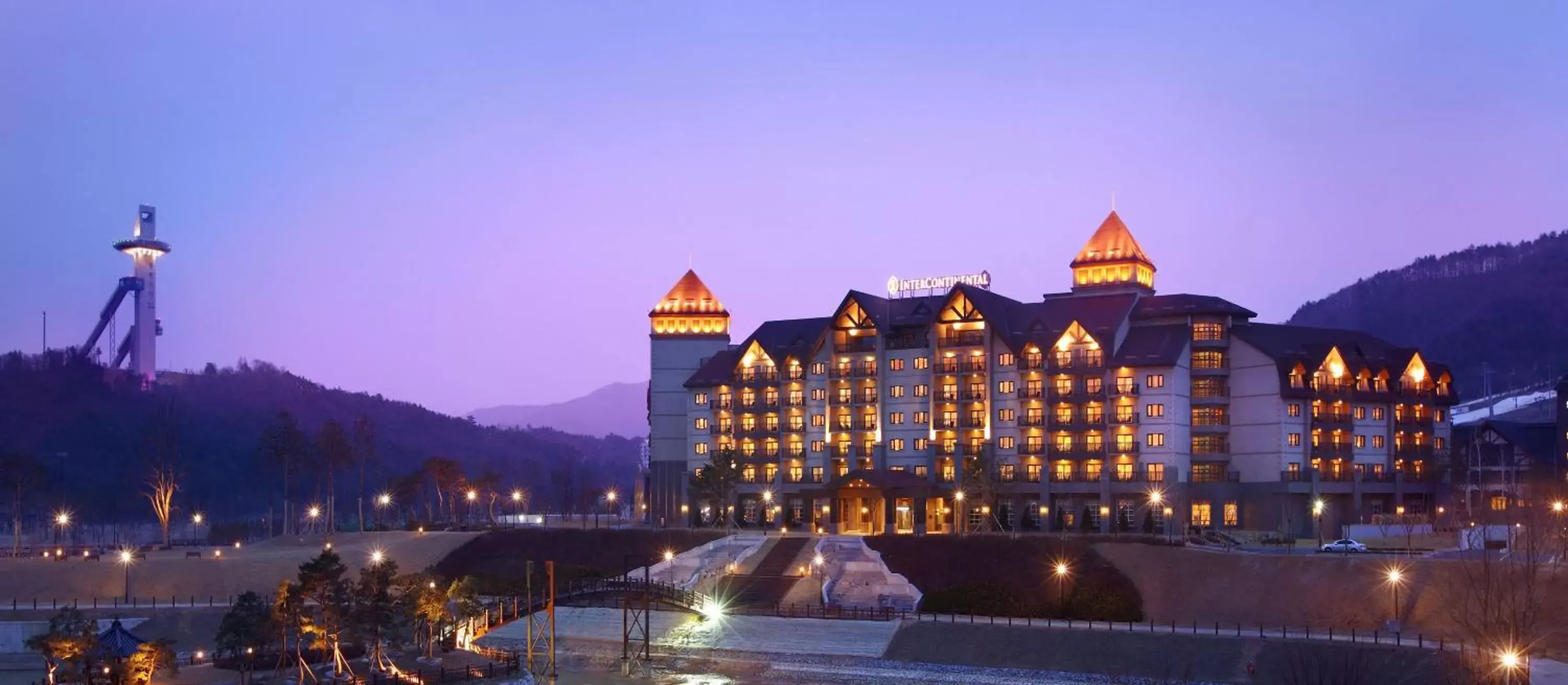 Property building in Intercontinental Alpensia Pyeongchang Resort, an IHG Hotel