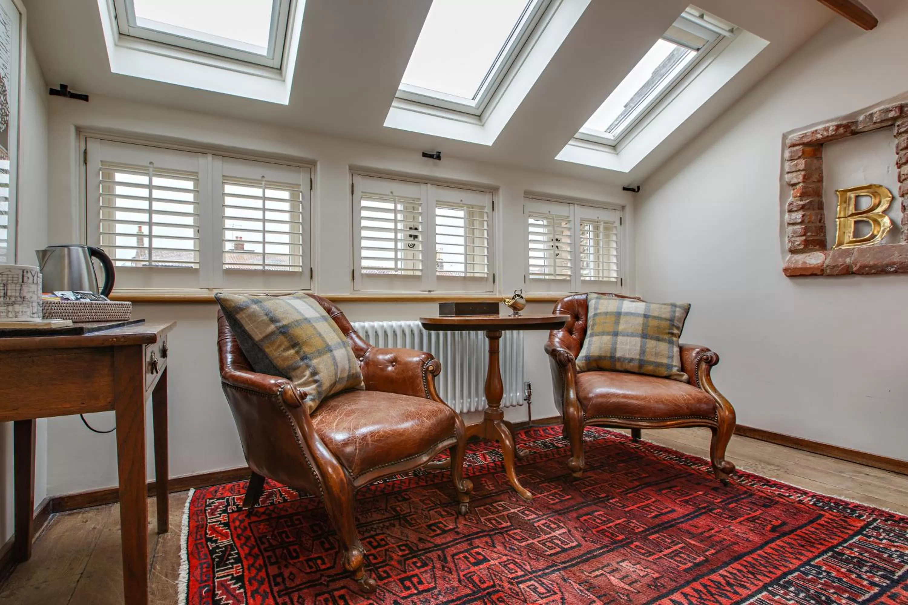 Seating area in Byfords