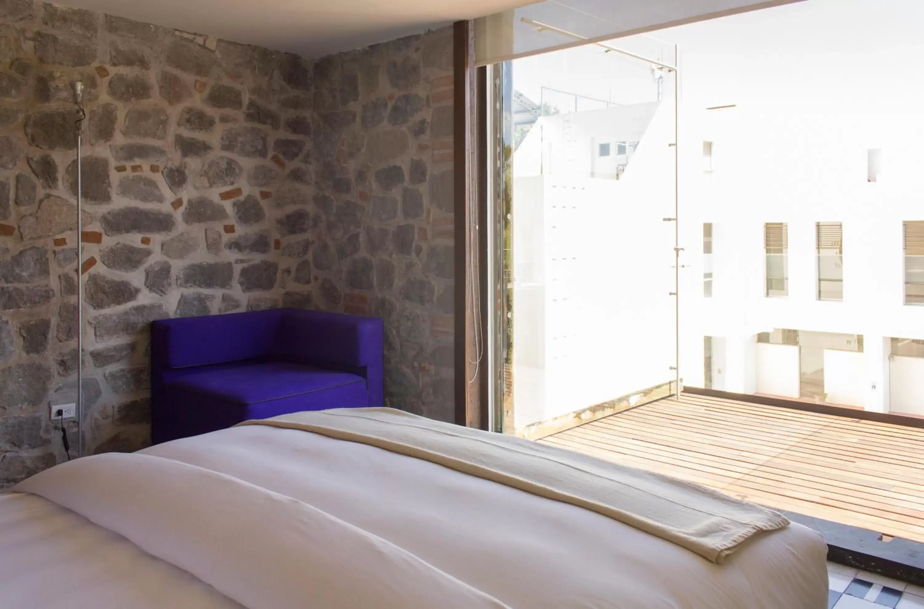 Bed in La Purificadora, Puebla, a Member of Design Hotels