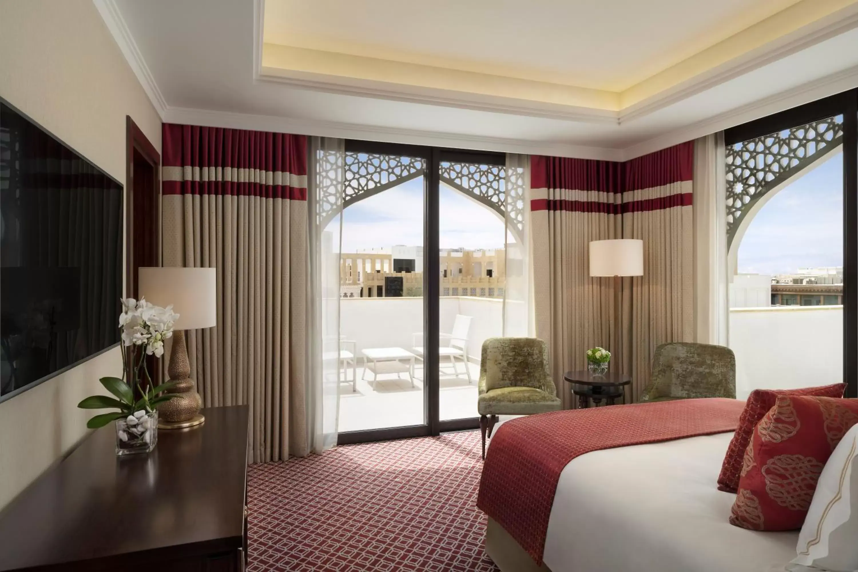 Seating Area in Al Najada Doha Hotel by Tivoli