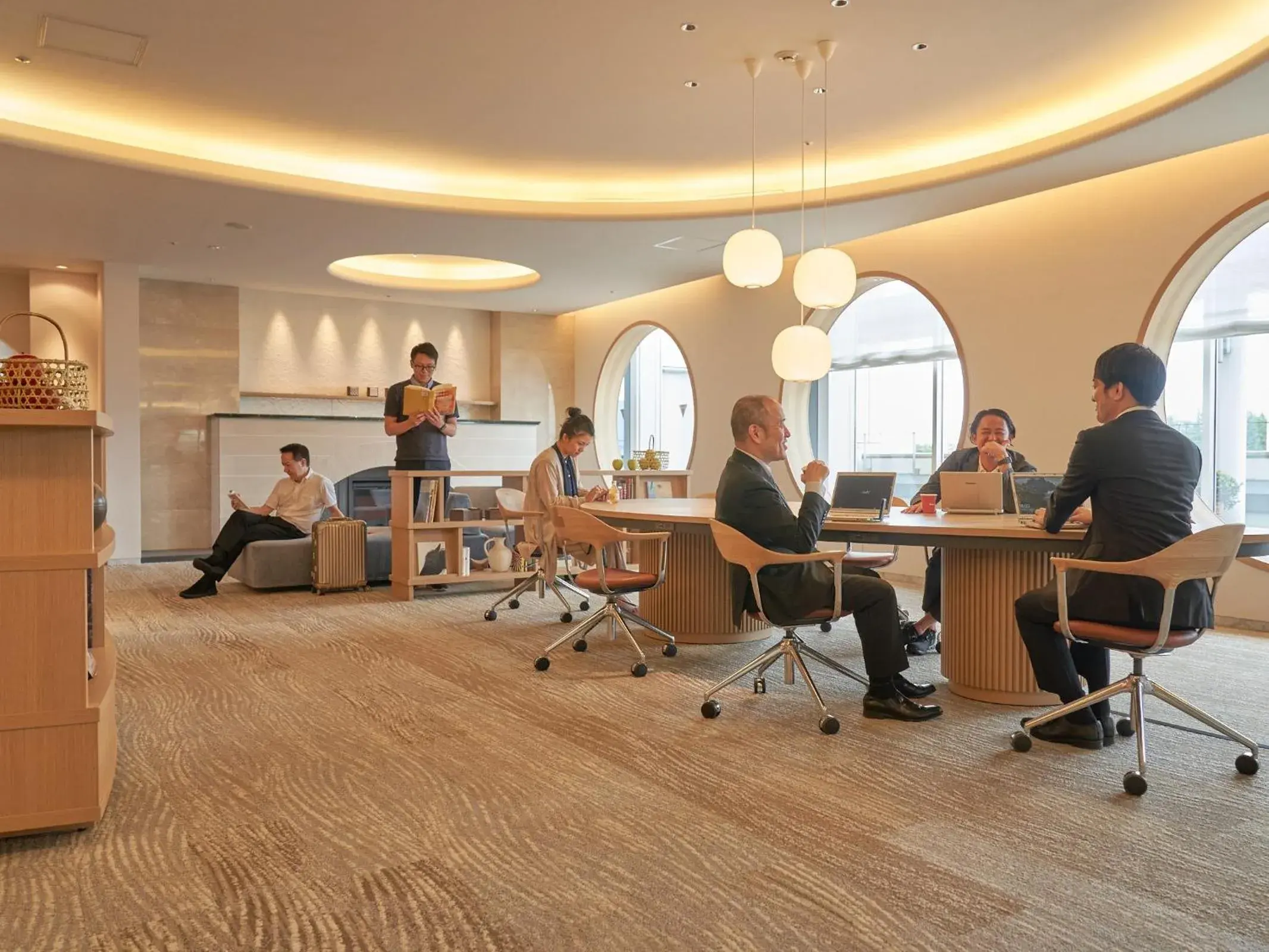 Lobby or reception in Richmond Hotel Aomori Lobby or reception in Richmond Hotel Aomori