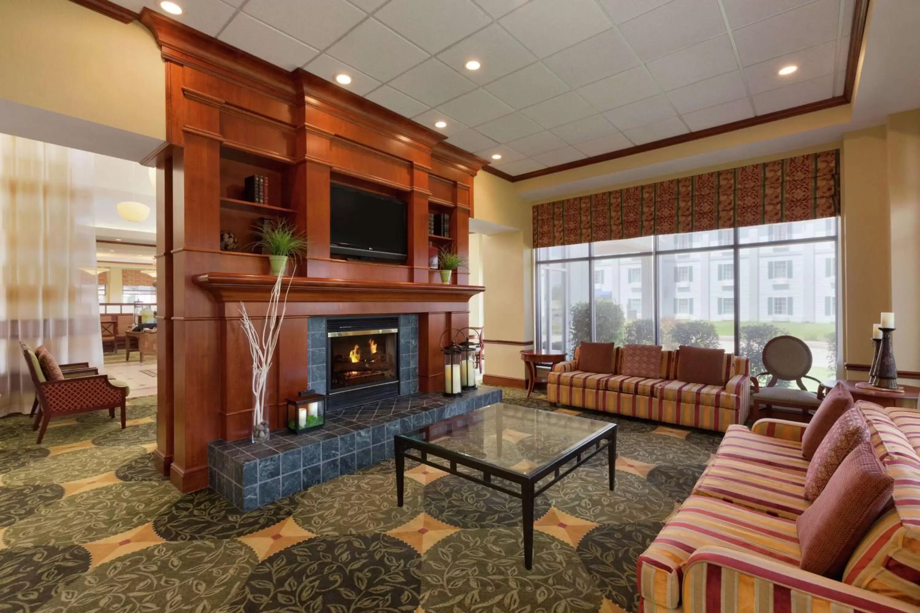 Lobby or reception in Hilton Garden Inn Shreveport