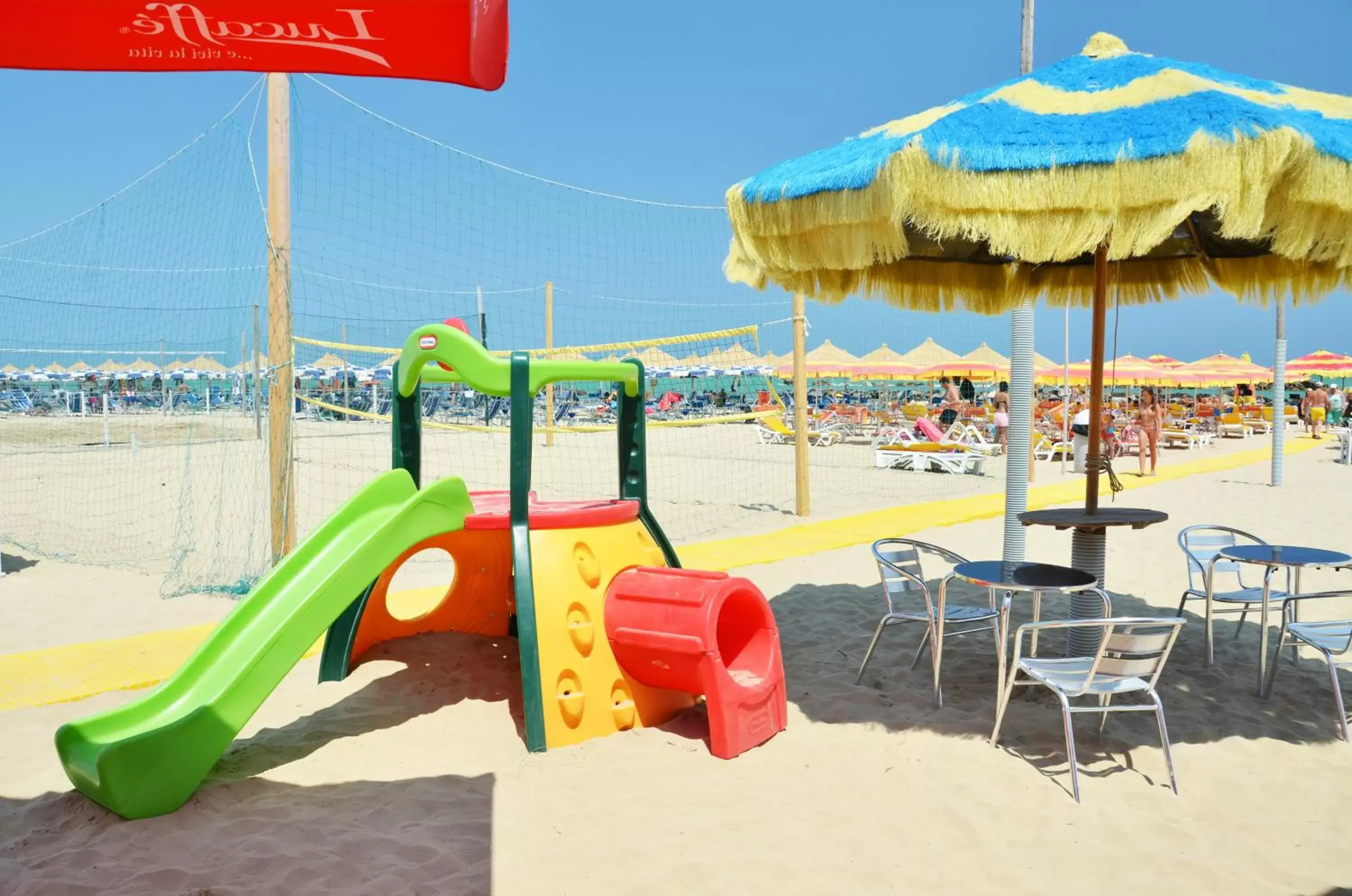 Beach, Children's Play Area in Hotel Prestige