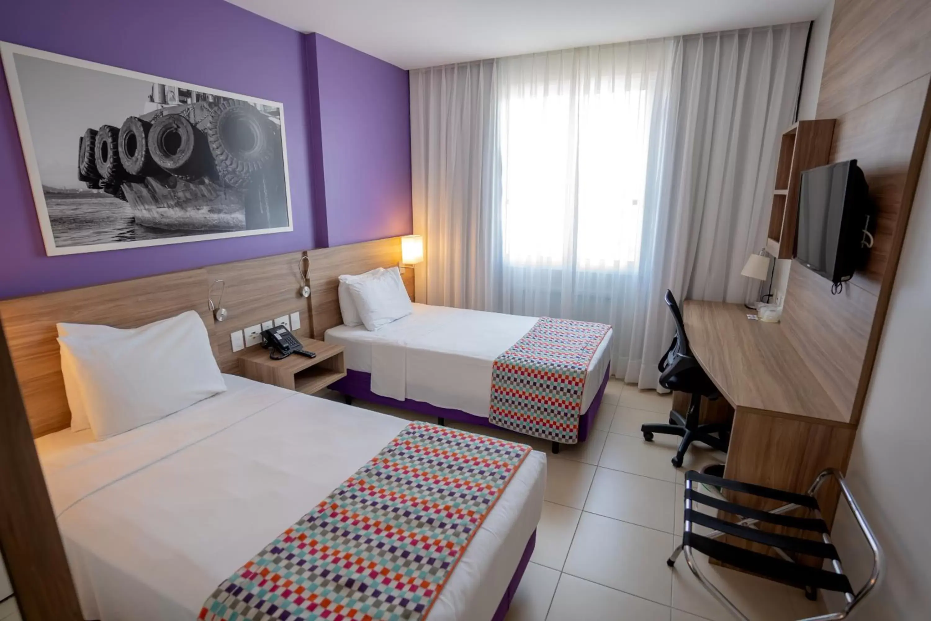Bed in Comfort Hotel Santos