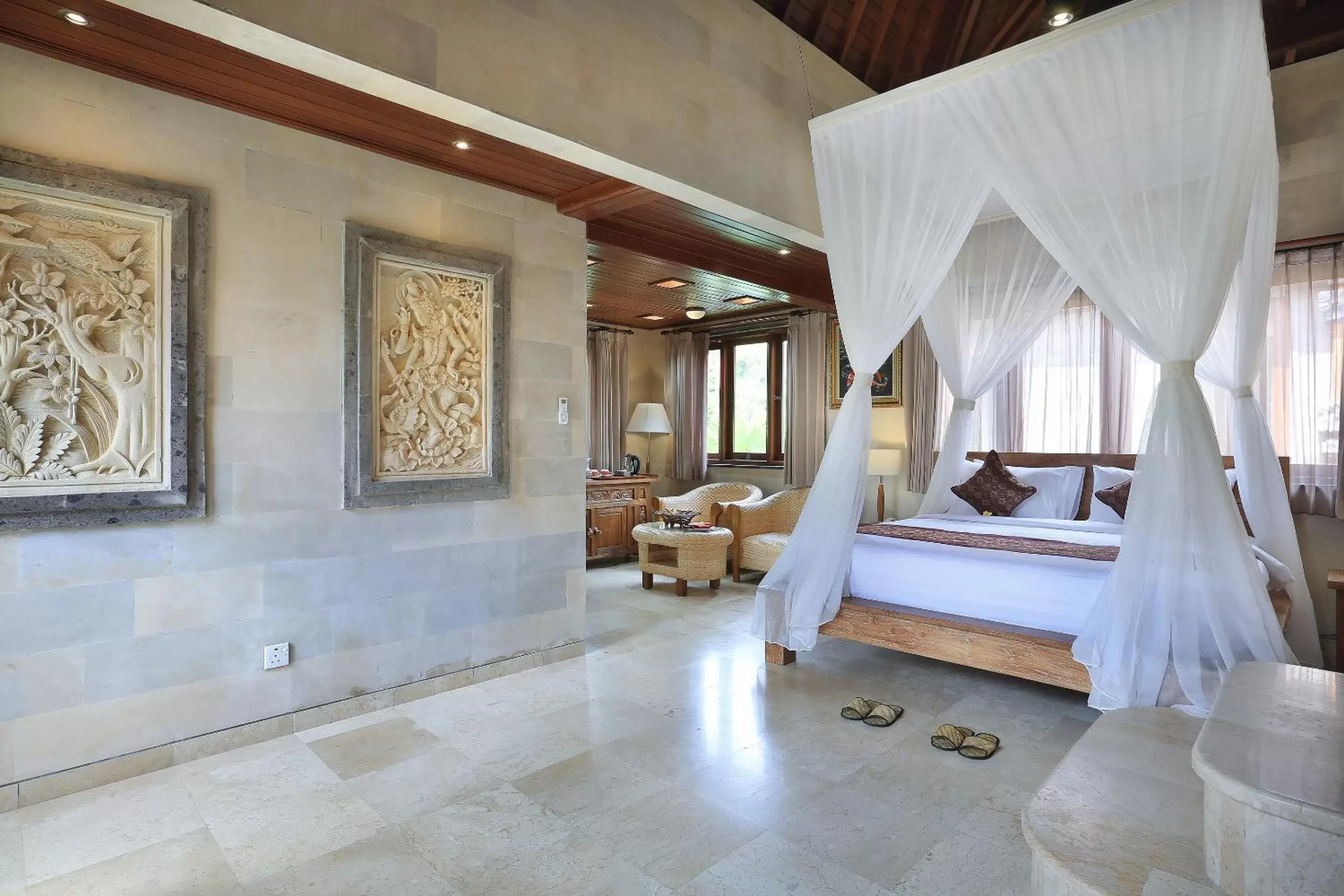 Bedroom in Ketut's Place Villas Ubud