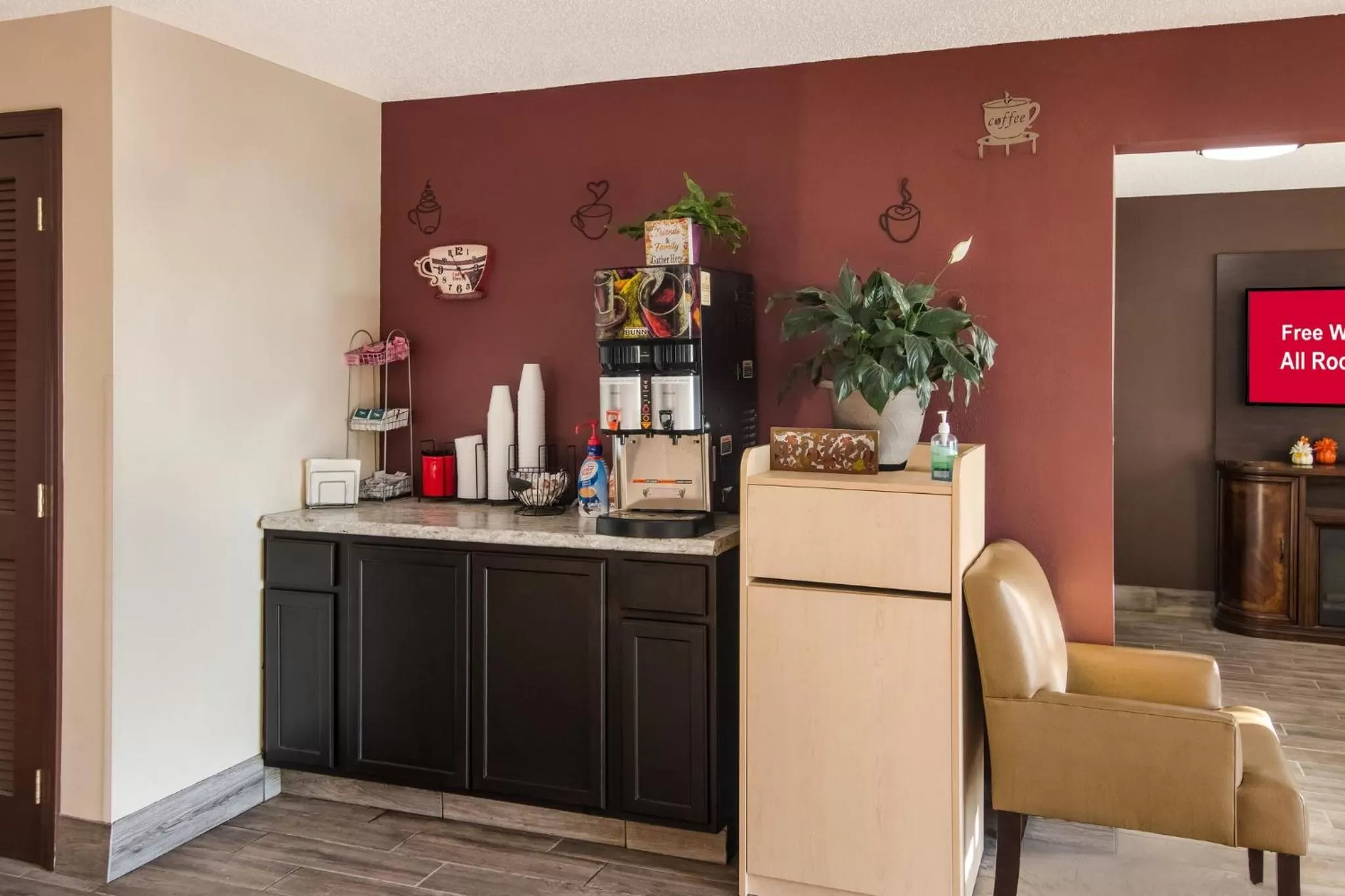 Lobby or reception in Red Roof Inn Greensburg