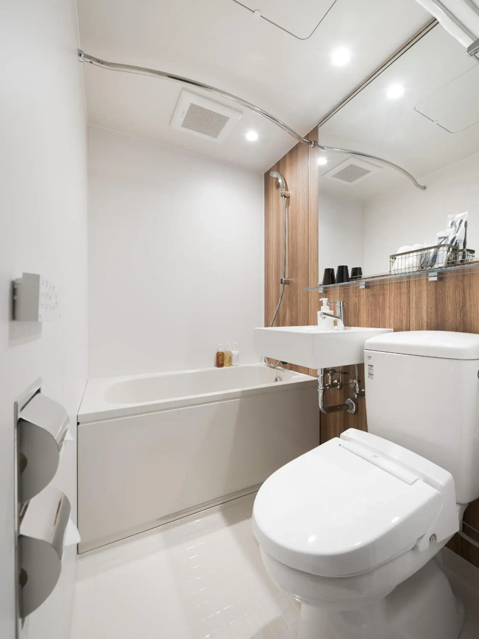 Adjoining Room (Double Room + Double Room) Not Connecting Room in Nest Hotel Hiroshima Hatchobori Adjoining Room (Double Room + Double Room) Not Connecting Room in Nest Hotel Hiroshima Hatchobori