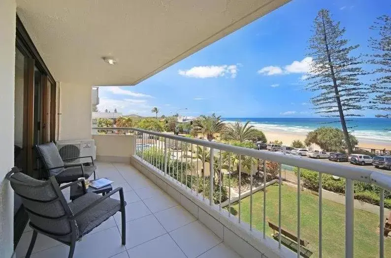 View (from property/room), Balcony/Terrace in Coolum Caprice