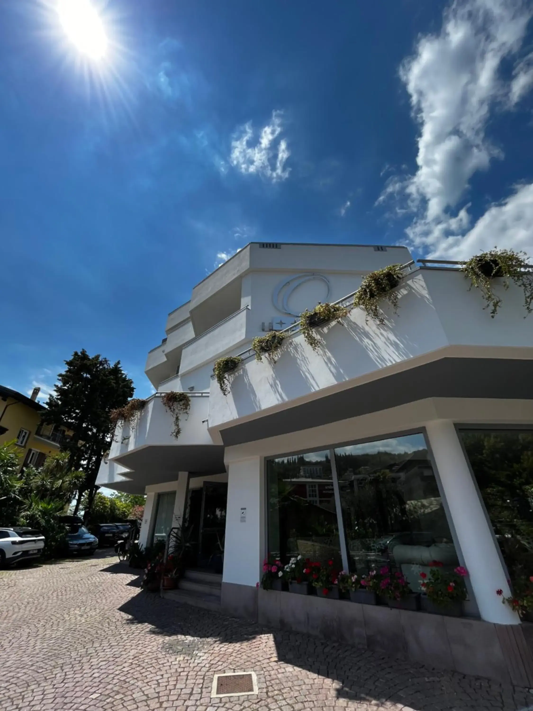 View (from property/room), Property Building in Hotel Oasi Wellness & Spa