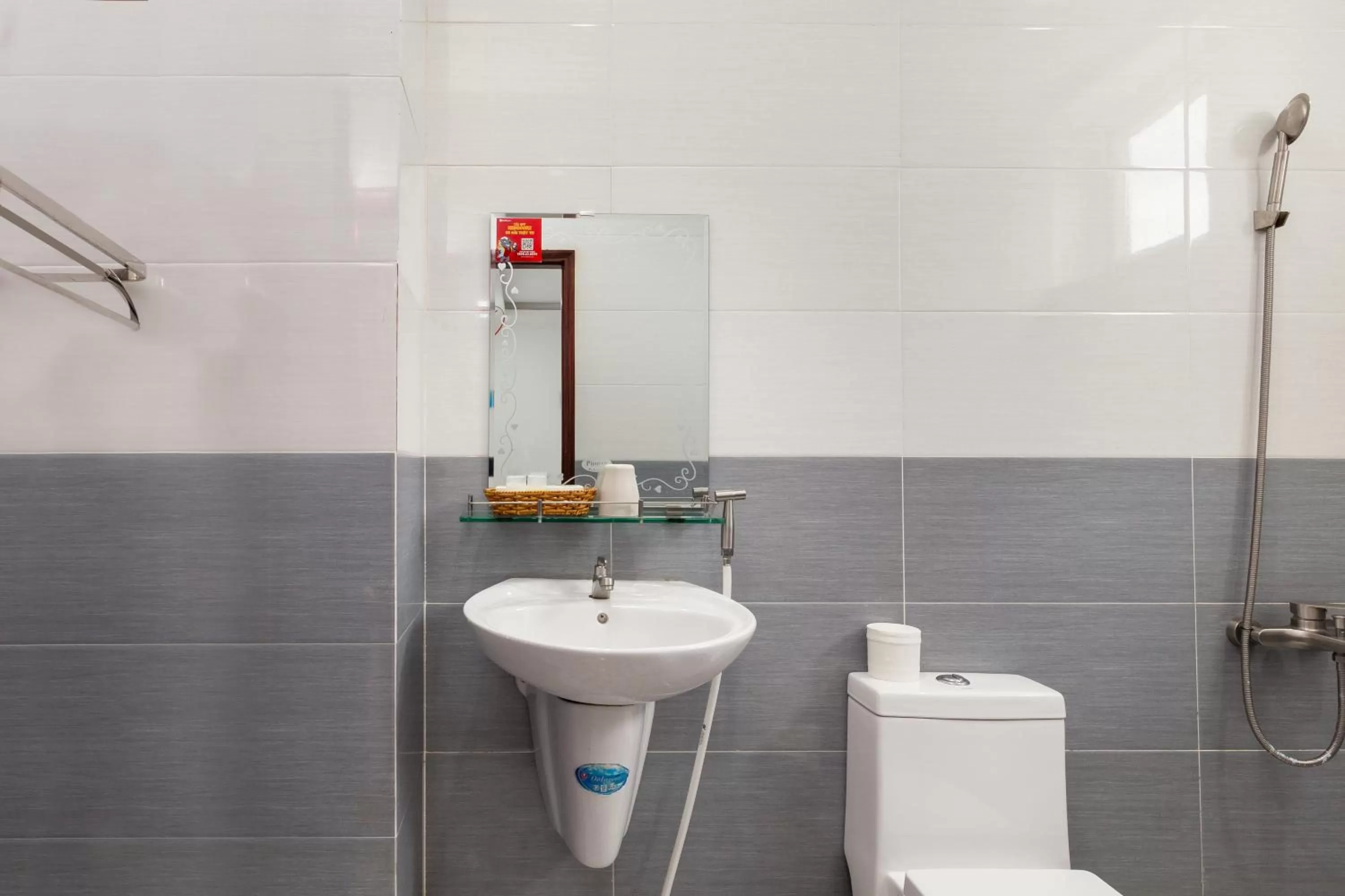 Toilet, Bathroom in Luxury Vườn Lài Hotel