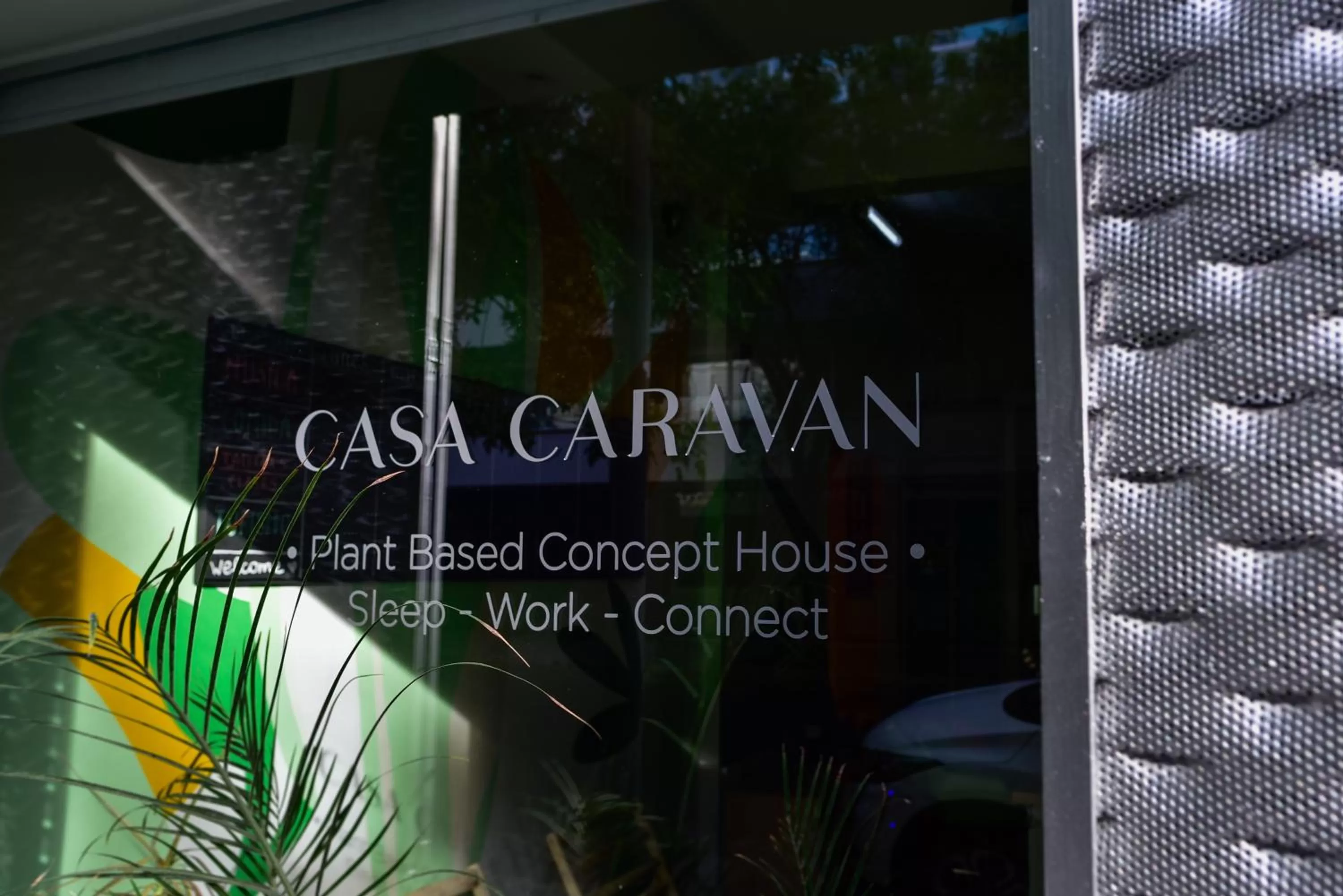 Facade/entrance, Property Logo/Sign in Casa Caravan - Plant Based Concept House