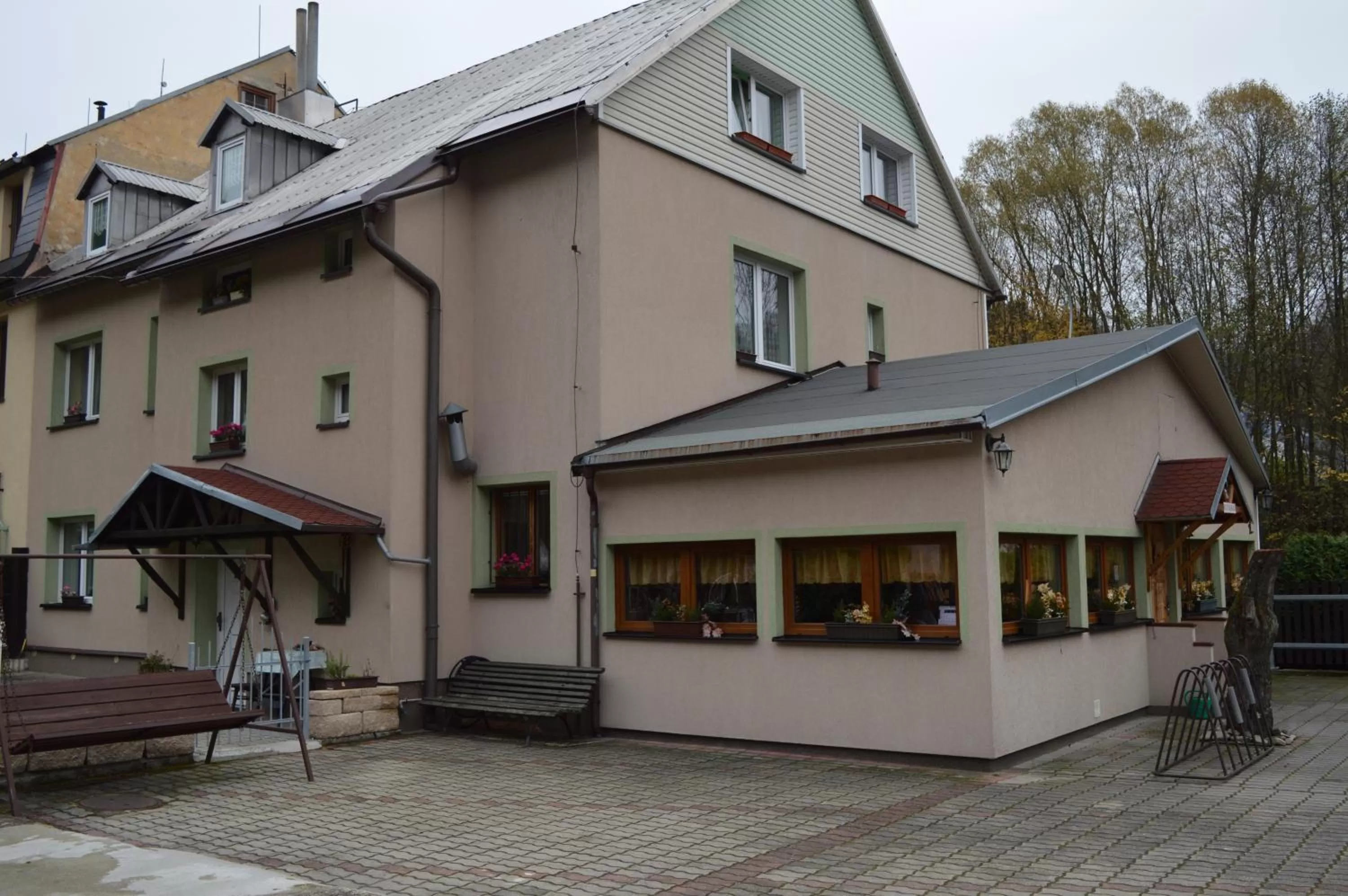 Facade/entrance in Penzion54 & Restaurace