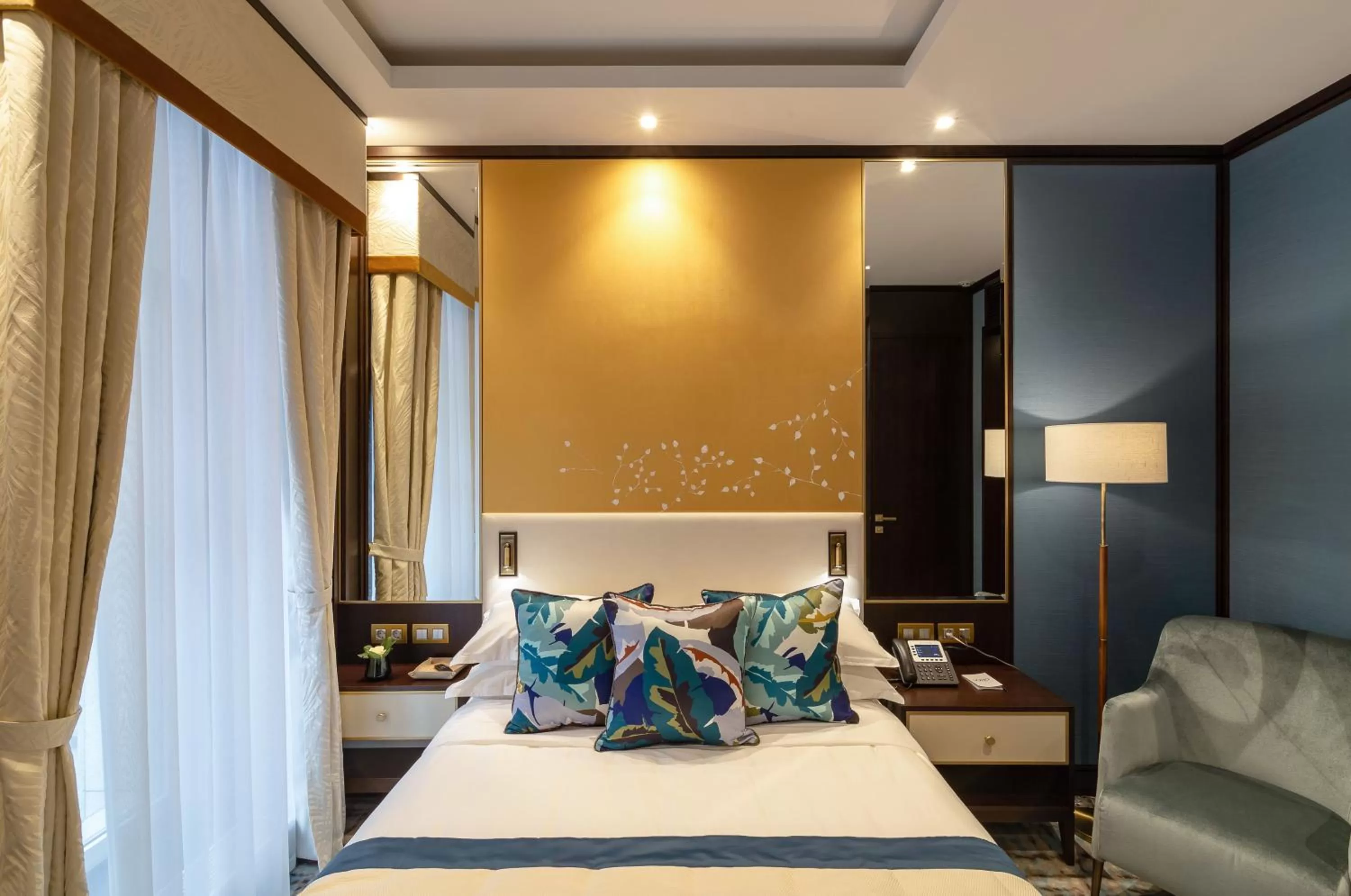 Bed in SOHO boutique hotel