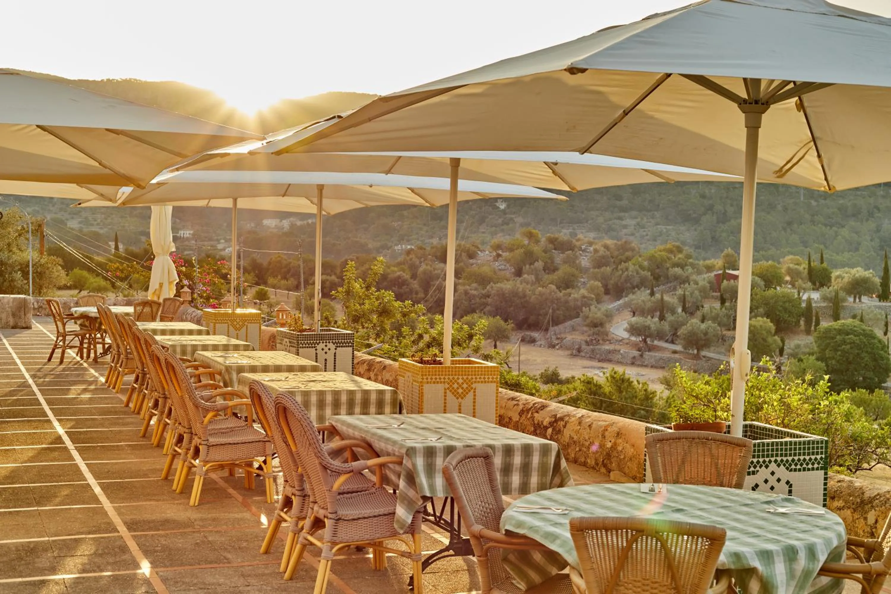 Balcony/Terrace in Agroturismo Alquería Blanca