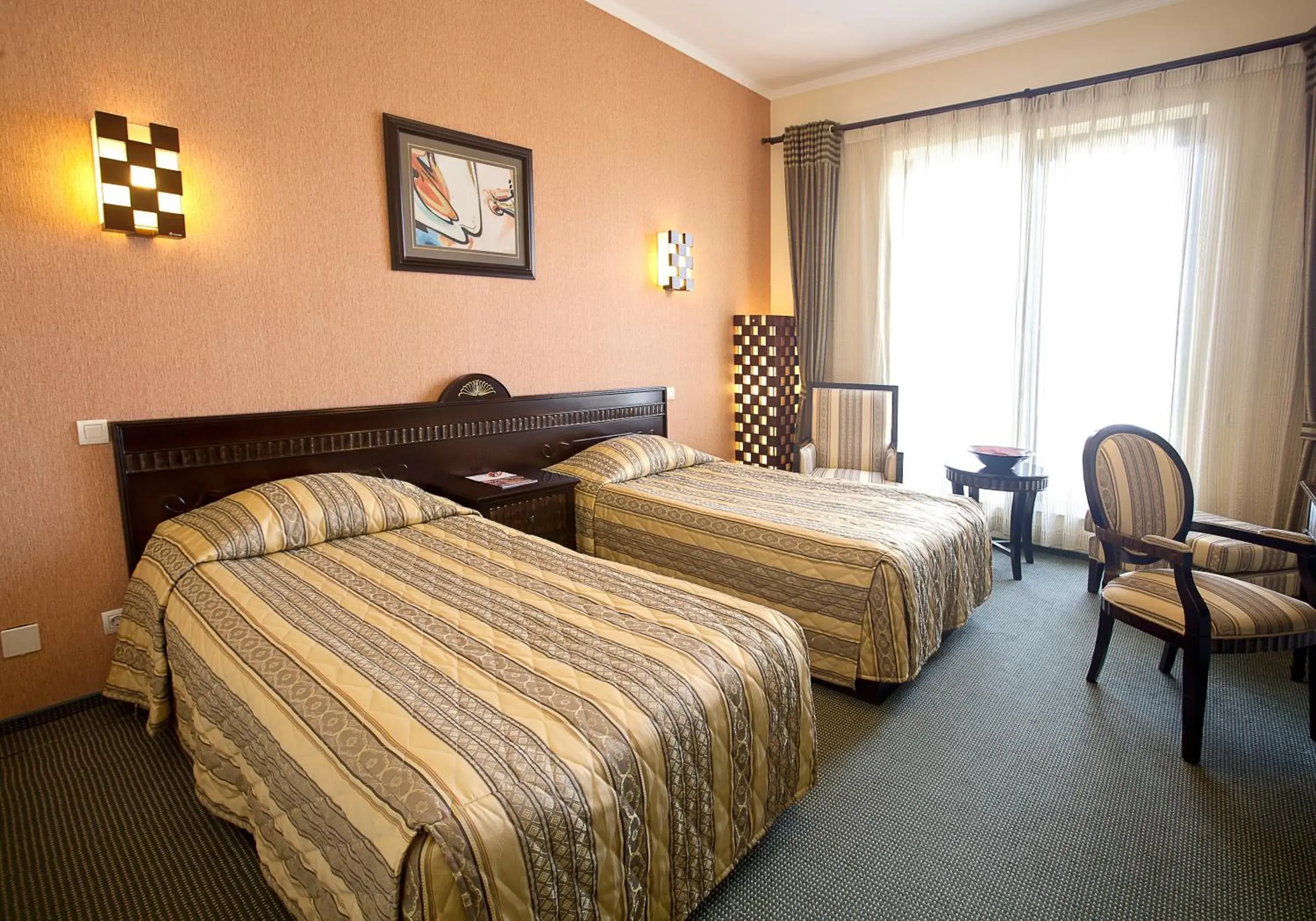 Bed in Hotel Tecadra