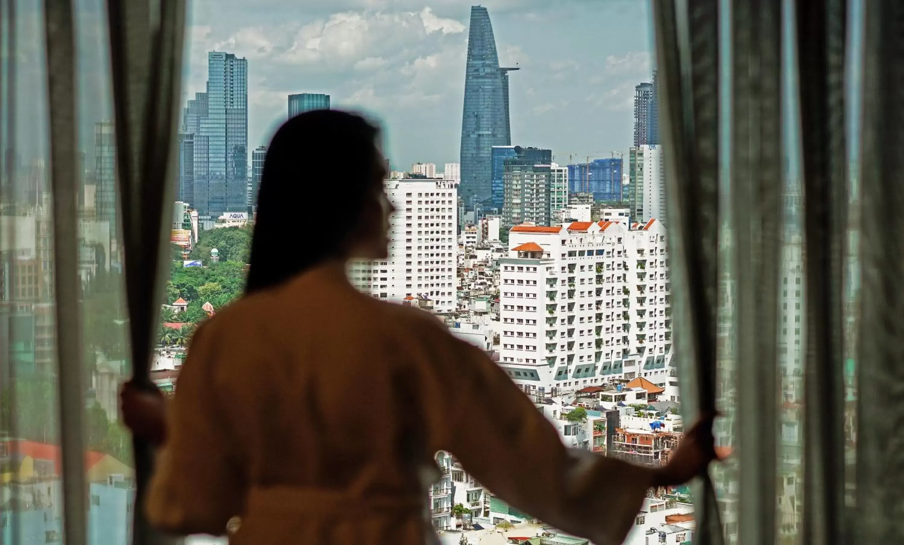 City view in Hotel Nikko Saigon