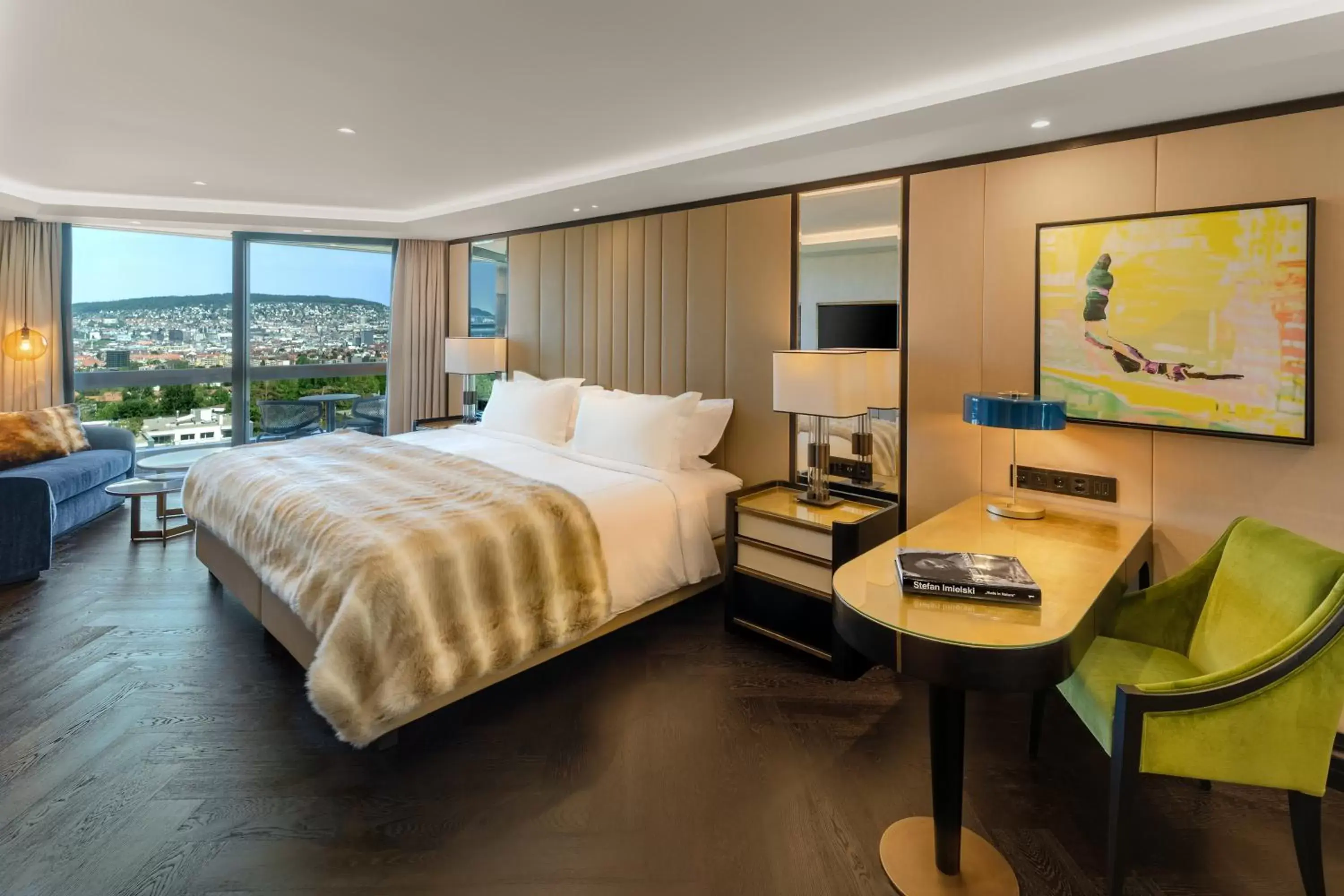 Bed in FIVE Zurich - Luxury City Resort