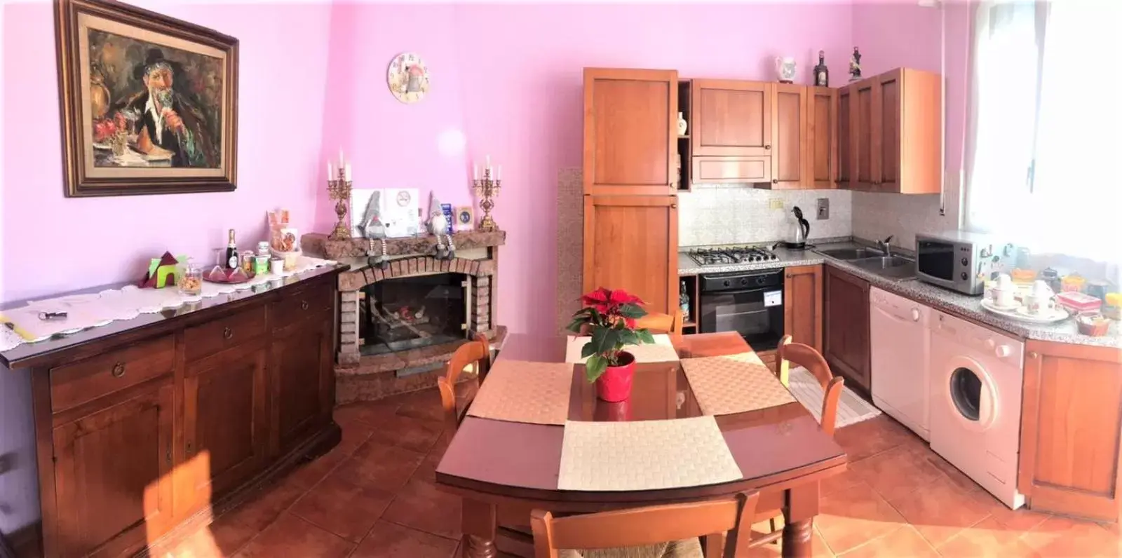 Kitchen/Kitchenette in La Lanterna di Lida e Beppe