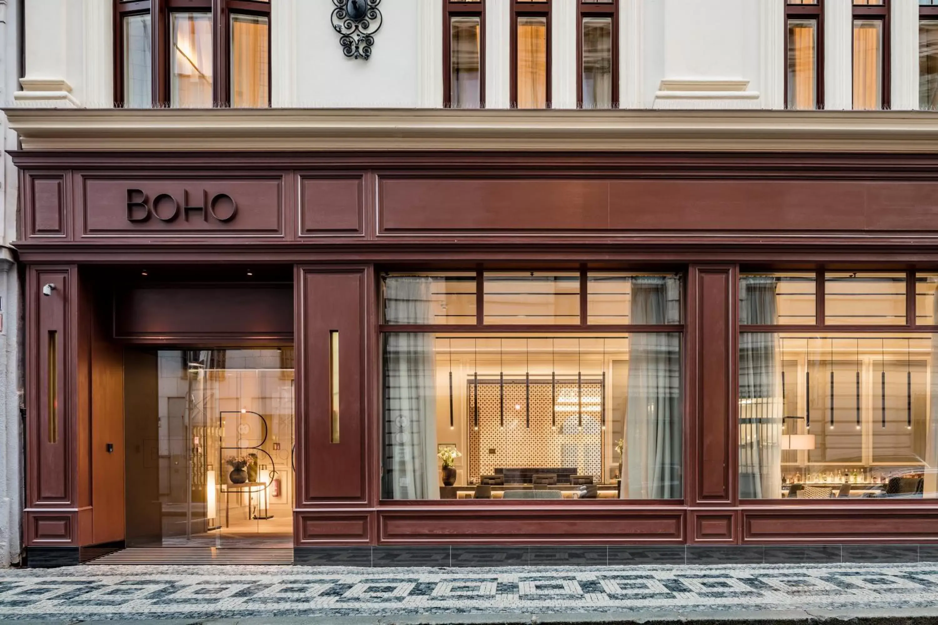 Facade/entrance in BoHo Prague Hotel - Small Luxury Hotels