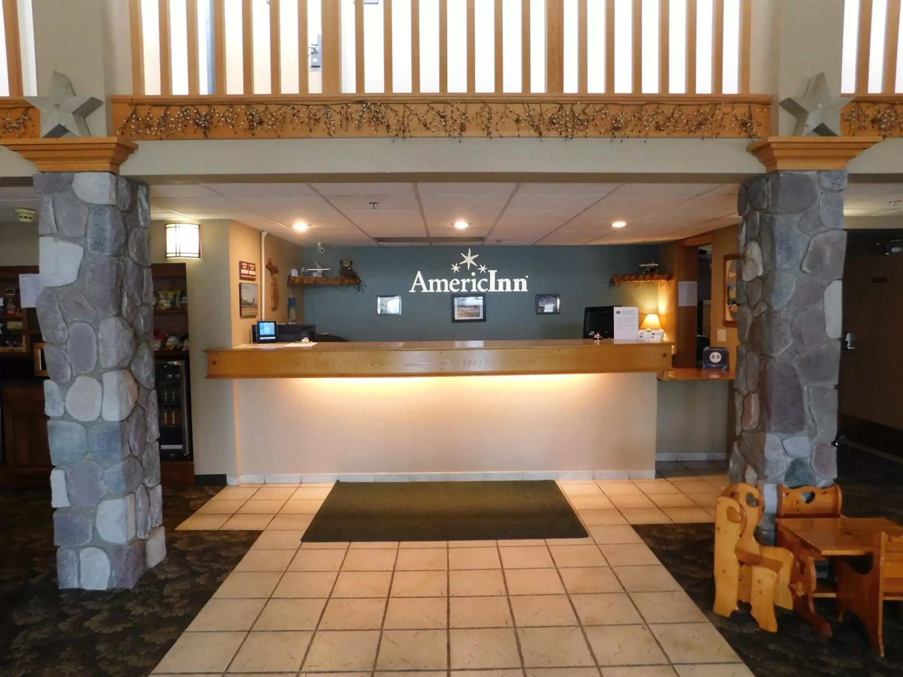 Lobby or reception, Lobby/Reception in AmericInn by Wyndham Oscoda Near AuSable River