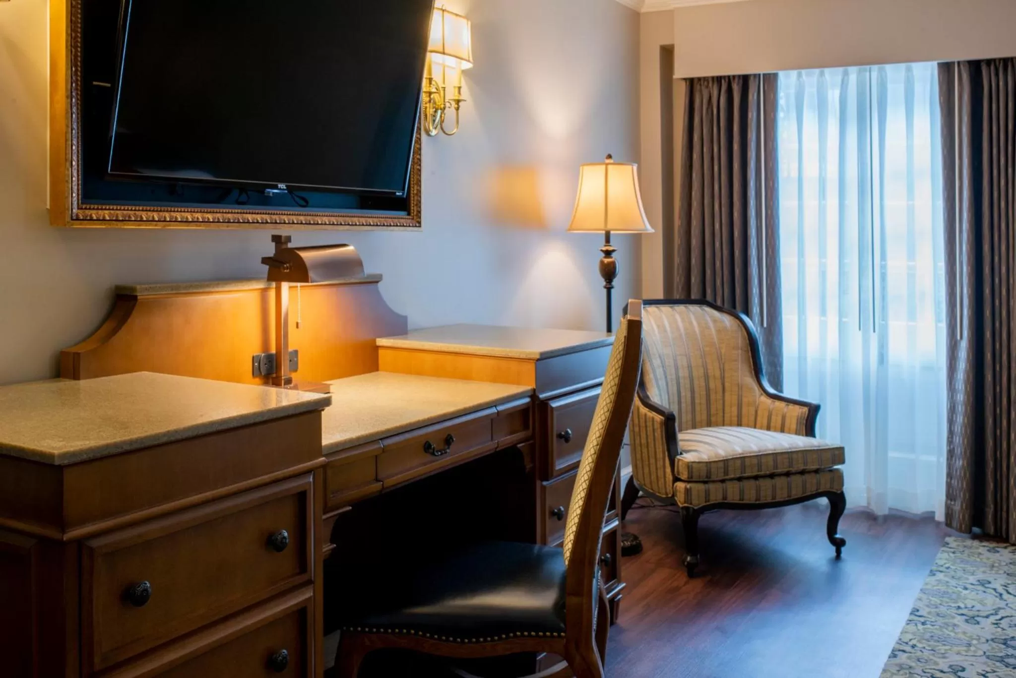 Seating area in Hotel St. Marie