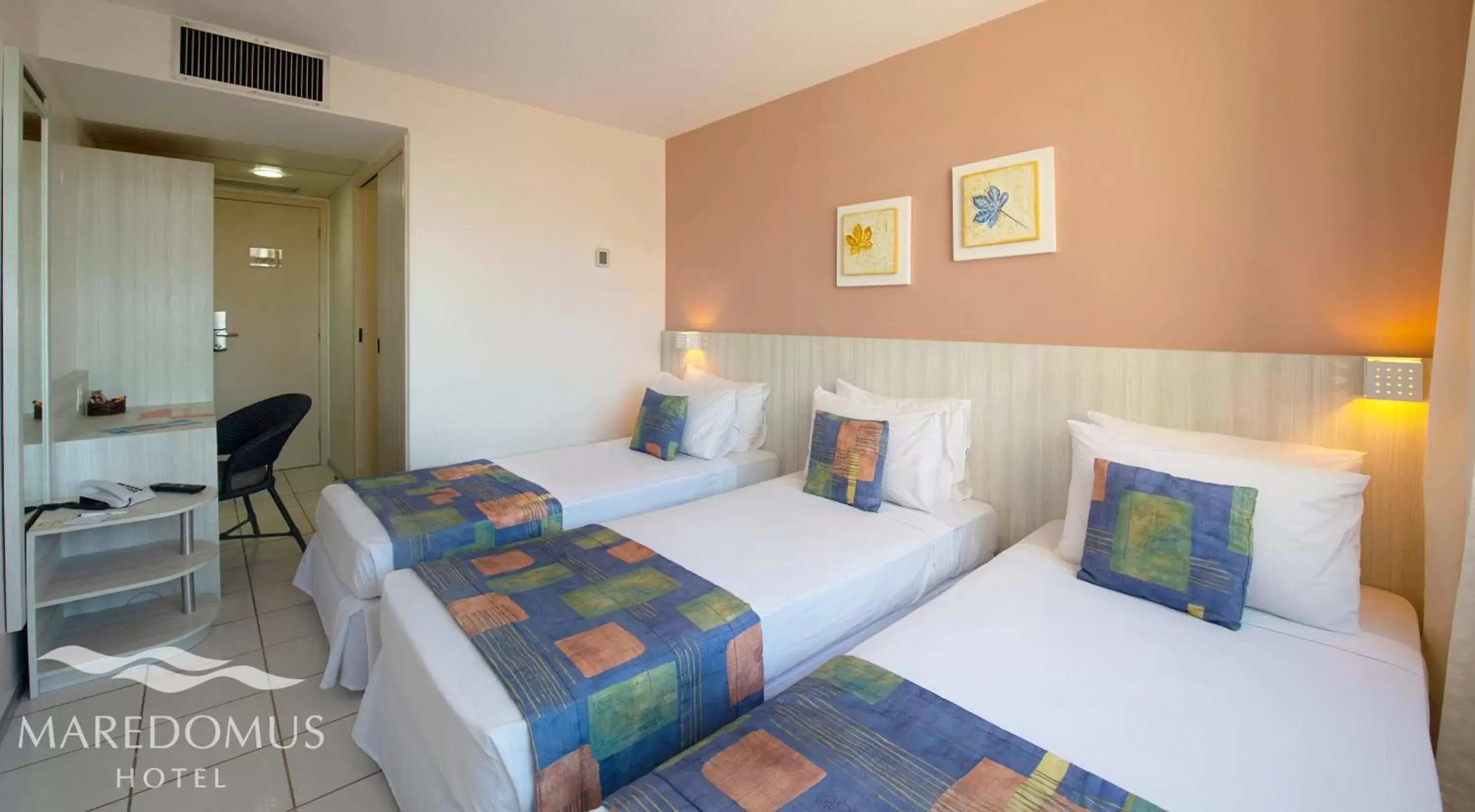 Bed in Maredomus Hotel Bed in Maredomus Hotel