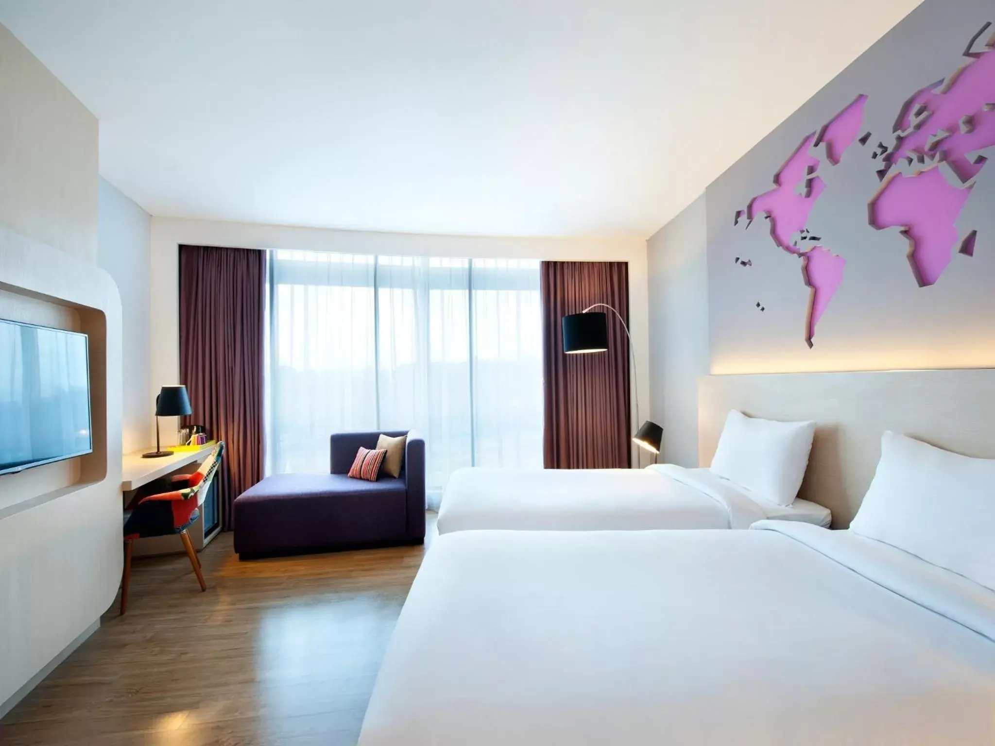 Bedroom, Bed in Ibis Styles Jakarta Airport Bedroom, Bed in Ibis Styles Jakarta Airport