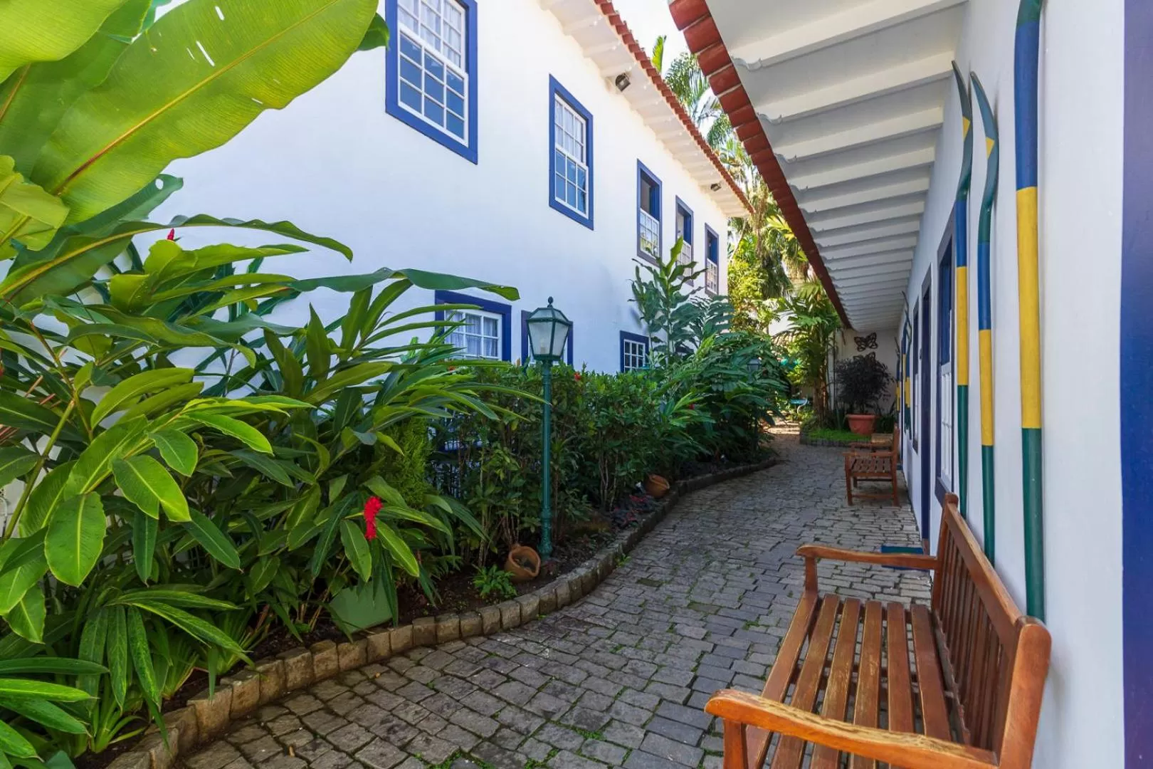 Garden in Pousada Porto Imperial