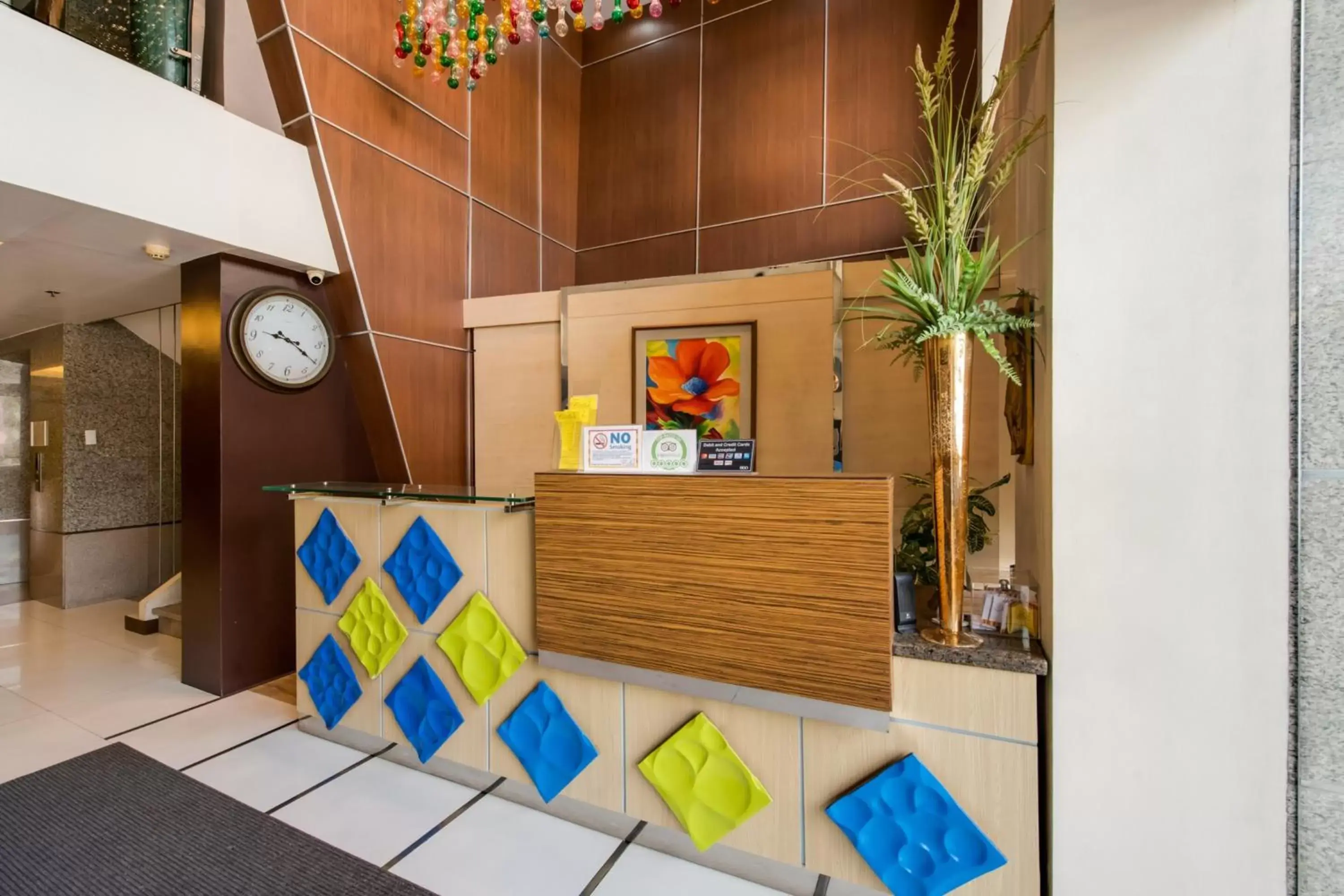 Lobby or reception in Festive Hotel Makati Lobby or reception in Festive Hotel Makati