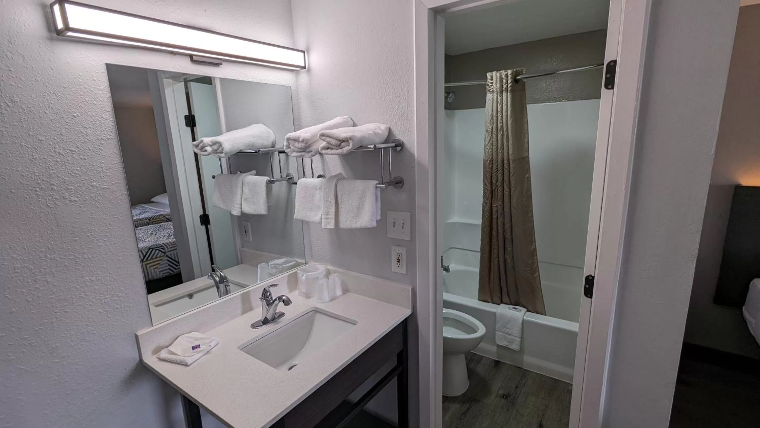 Toilet in Motel 6-Leominster, MA