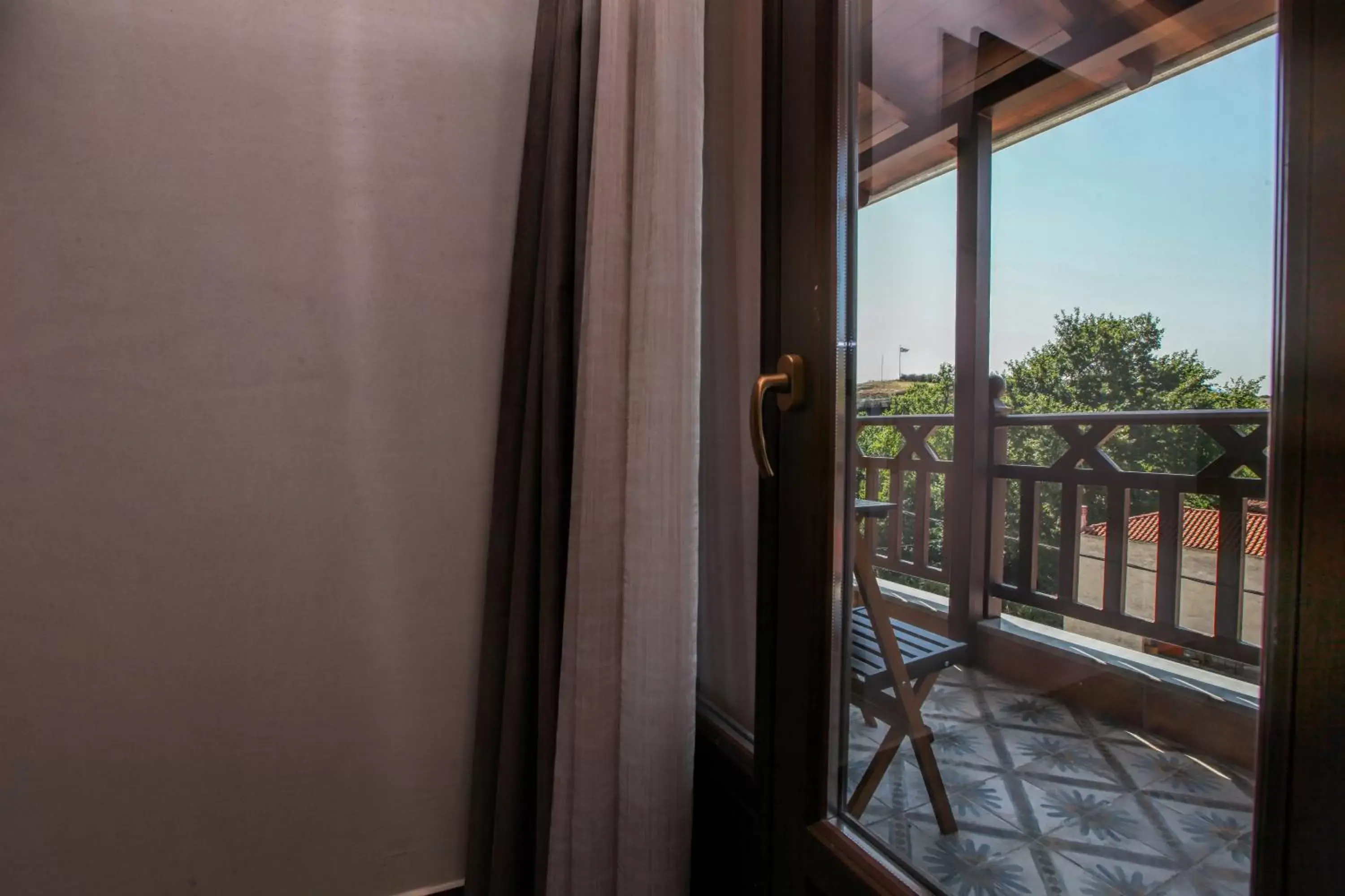 Balcony/Terrace in Meteora Heaven and Earth Kastraki premium suites