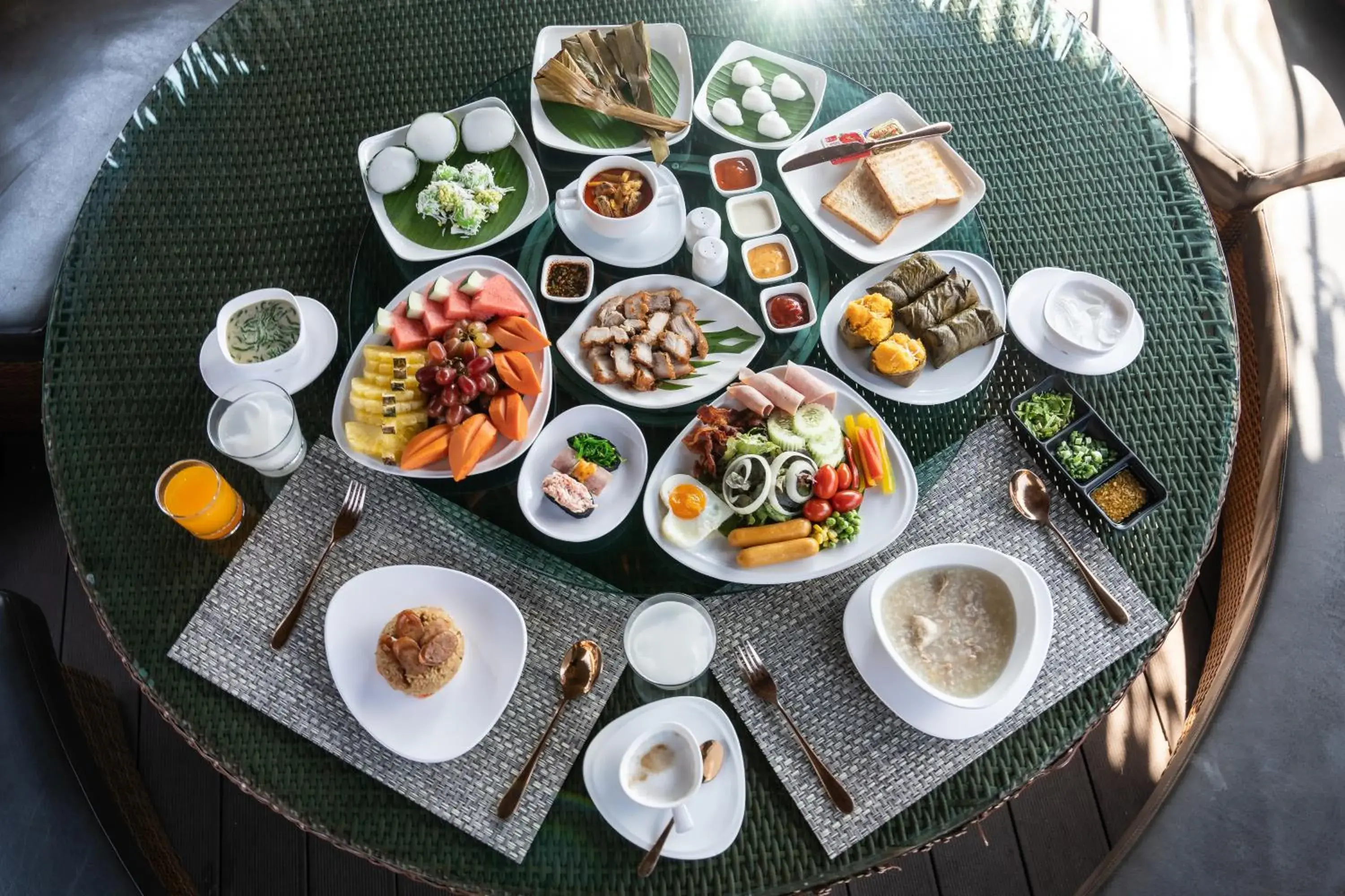 Breakfast in Khum Damnoen Resort
