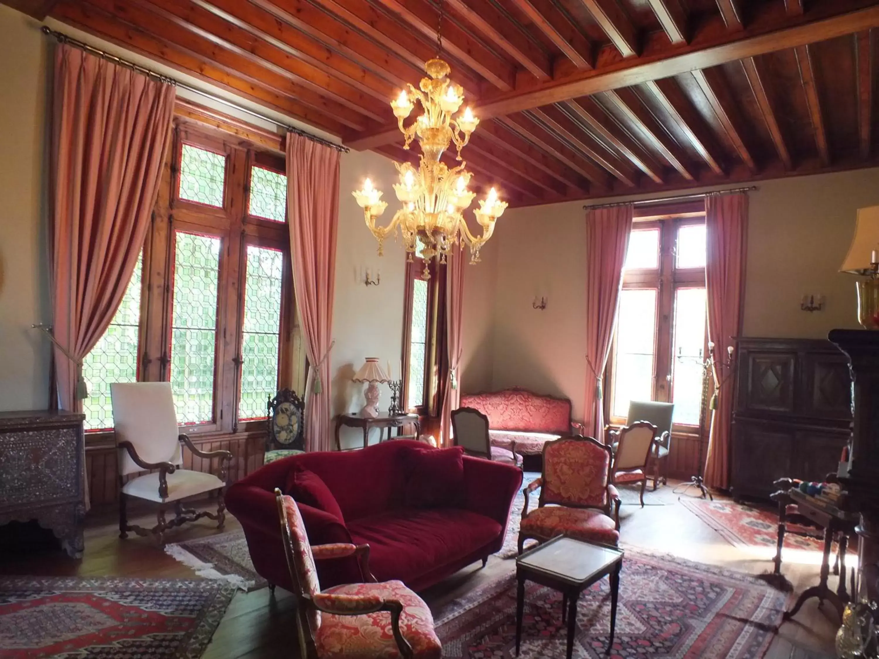 Seating Area in Château de Nazé