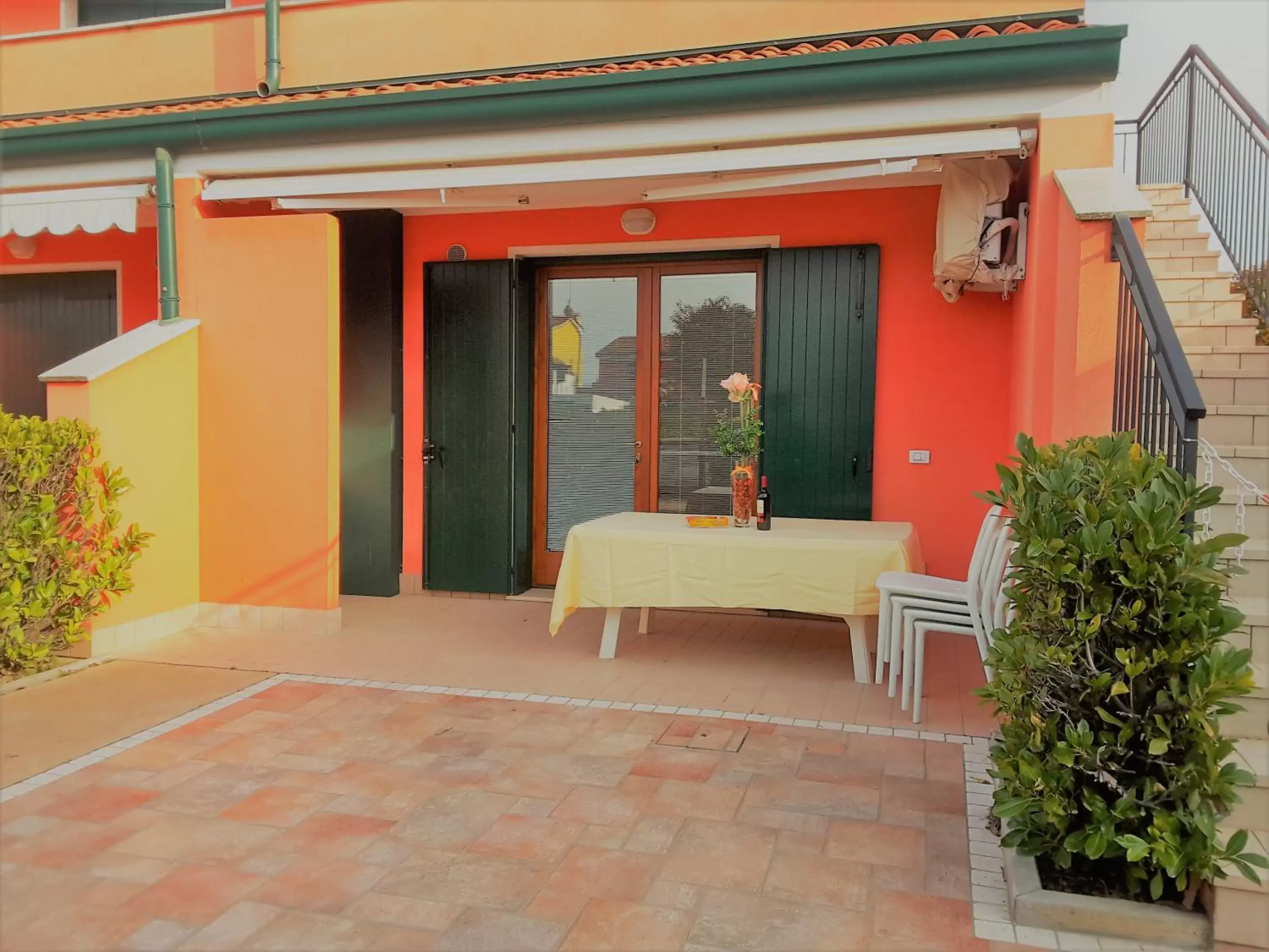 Patio in Villaggio dei Fiori Apart- Hotel 3 Stars - Family Resort