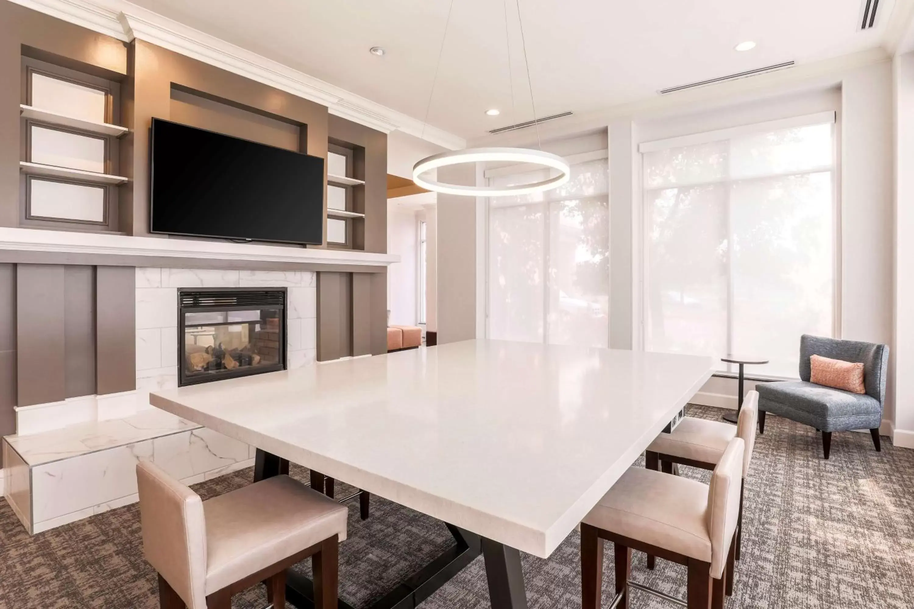 Lobby or reception, Dining Area in Hilton Garden Inn Reno