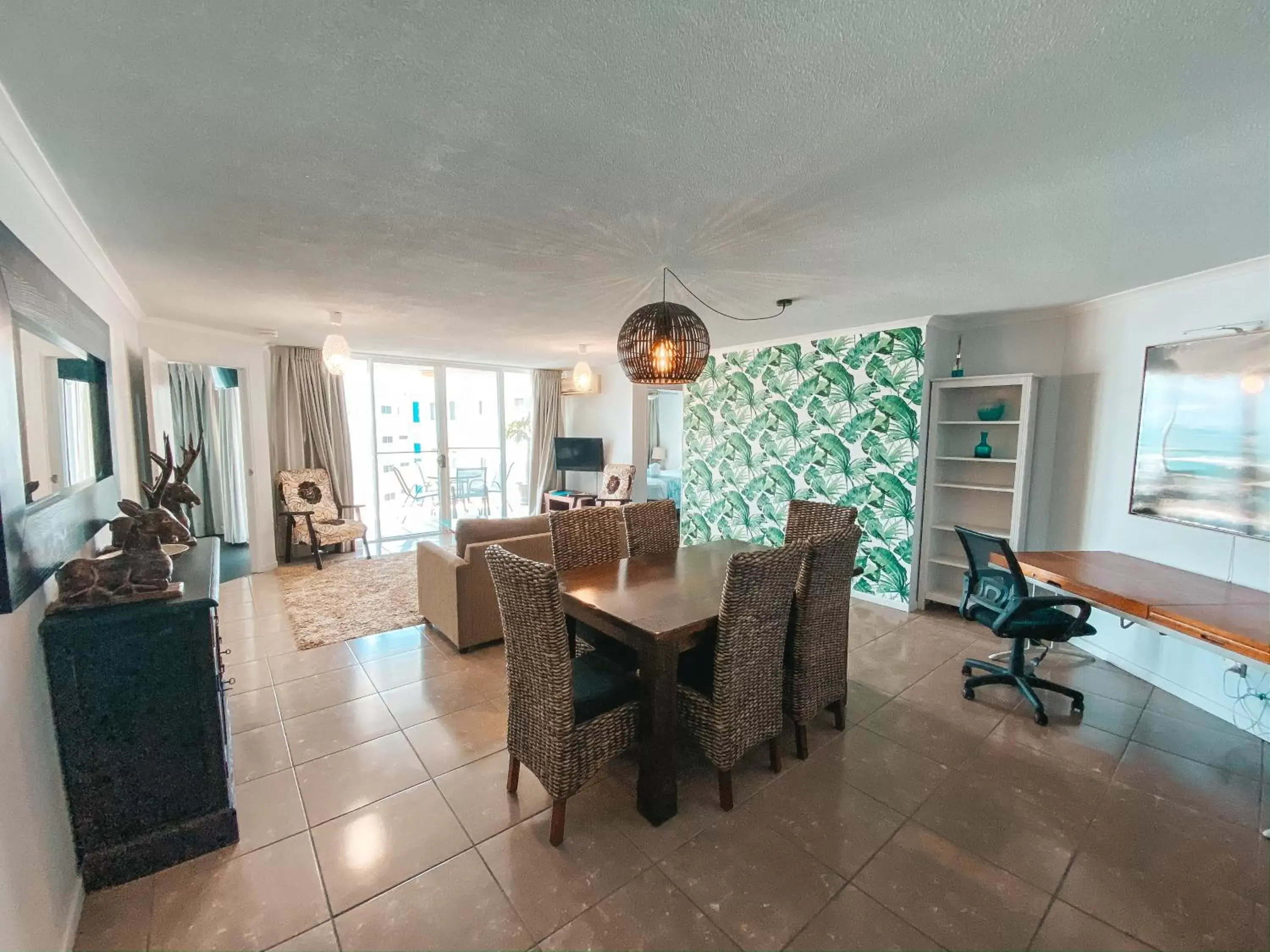 Living room in Bargara Blue Resort