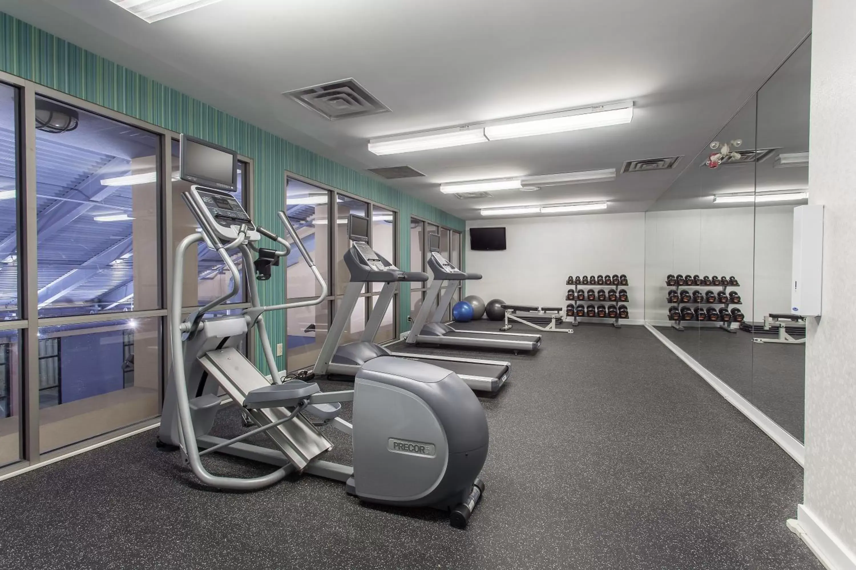 Fitness centre/facilities, Fitness Center/Facilities in Holiday Inn Express & Suites Mississauga-Toronto Southwest, an IHG Hotel