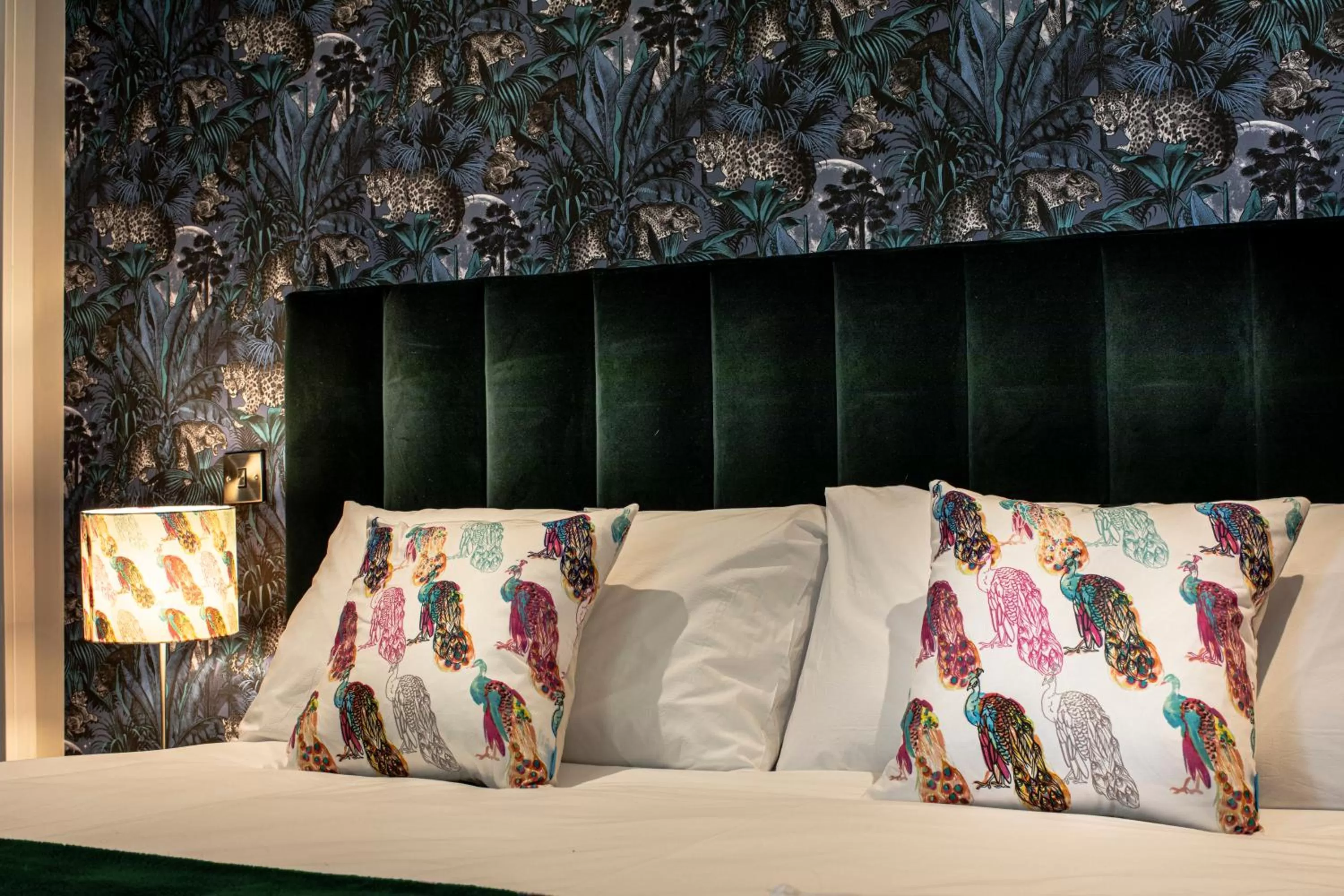 Bed in Broomhill Estate Boutique Art Hotel